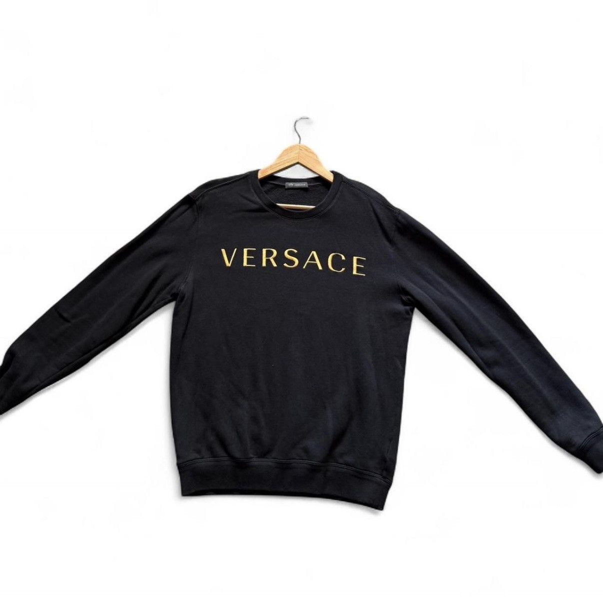 Versace Word Logo Sweater