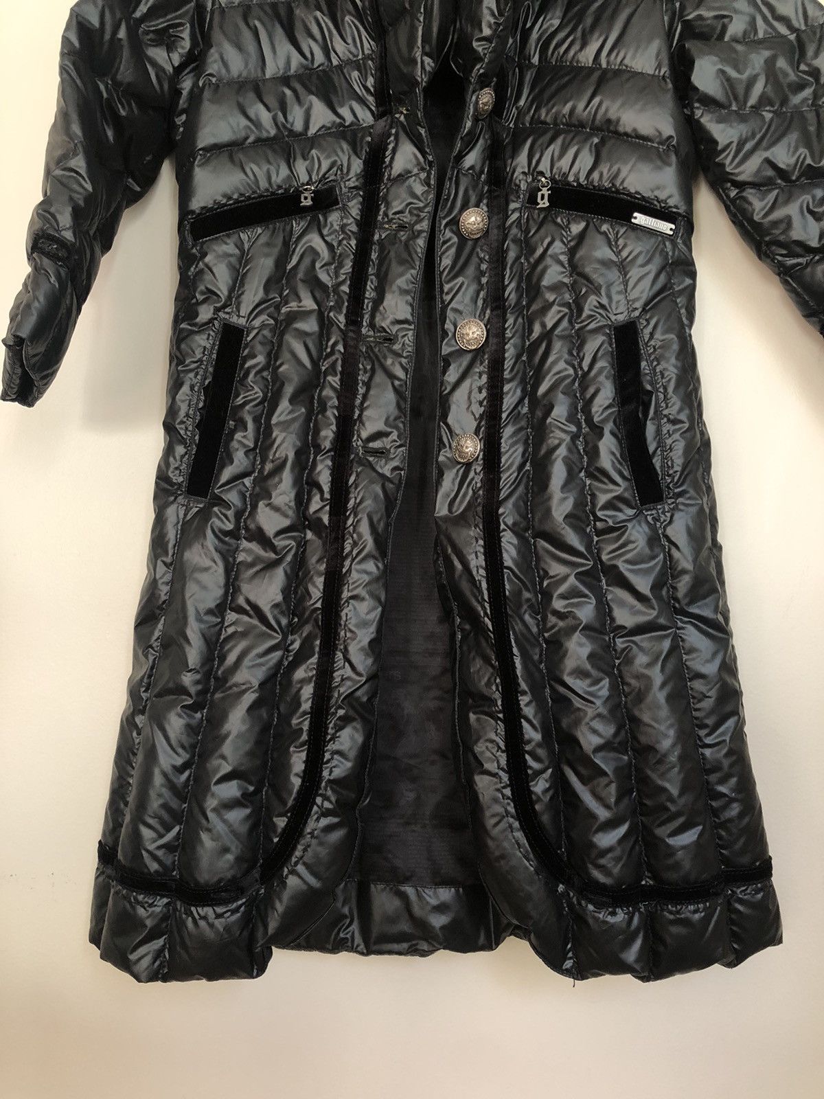 John Galliano Vintage Galliano Opulent Down Puffer Coat Size M / US 6-8 / IT 42-44 - 15 Thumbnail