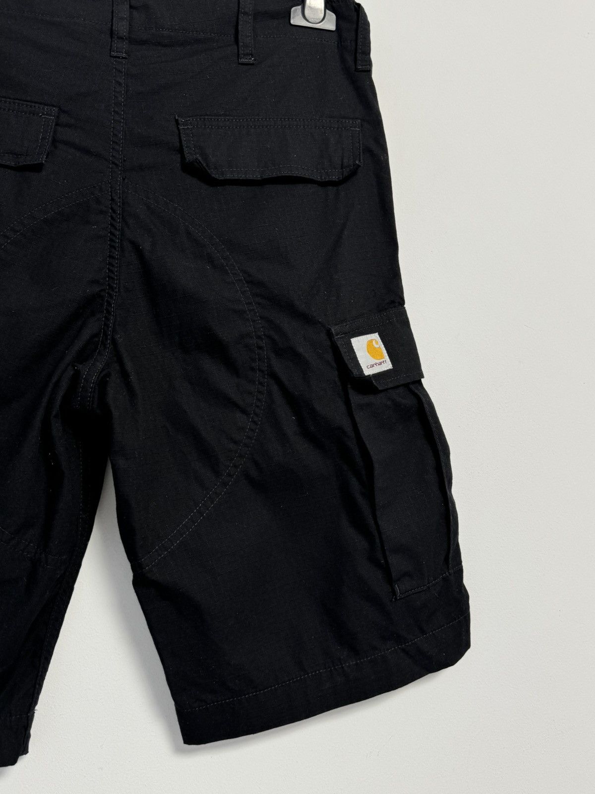 Carhartt Carhartt Cargo Shorts Y2K style Hype Black Size US 29 - 2 Thumbnail