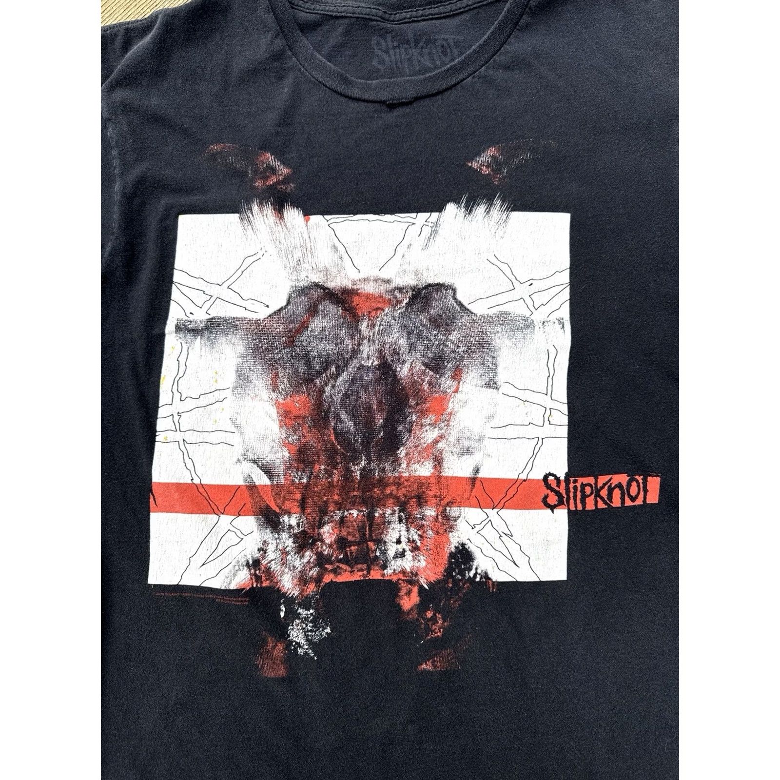 Bravado Slipknot Skull T Shirt Double Sided Black Band Tee XL Heavy Metal Tour Size XL / US 12-14 / IT 48-50 - 4 Thumbnail