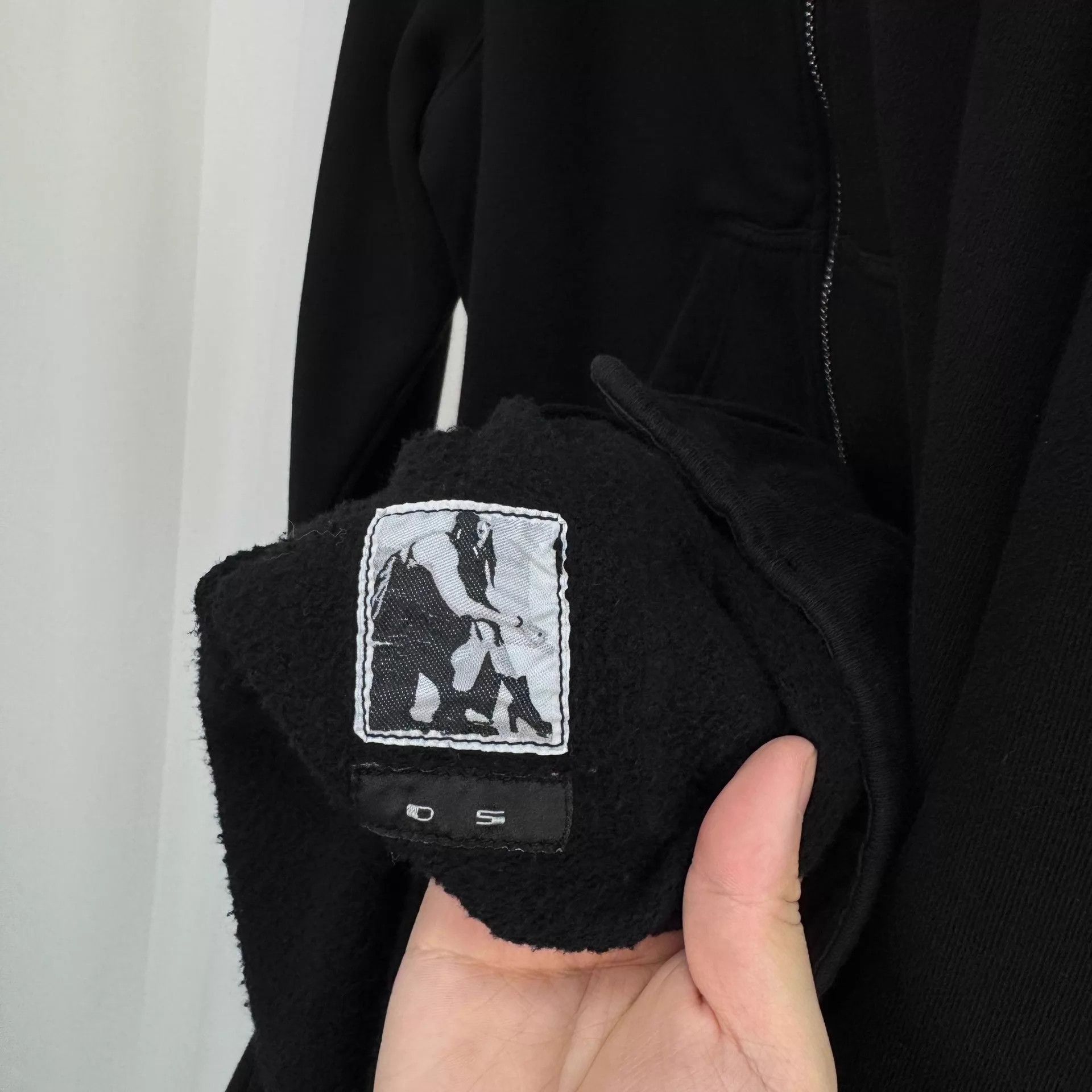 Rick Owens Rick Owens black long zipped jacket XL Size US XL / EU 56 / 4 - 5 Thumbnail