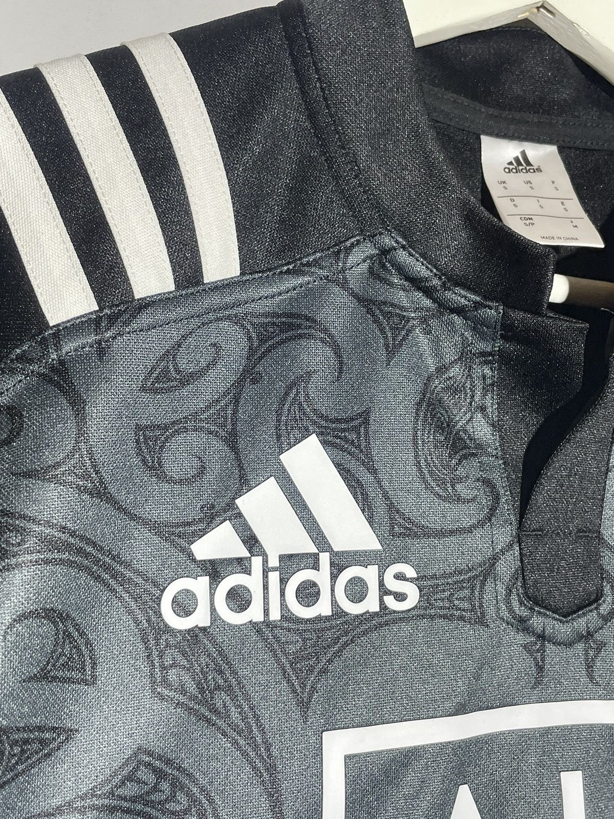 Adidas All Black New Zealand Adidas Maori Rugby Jersey Size US S / EU 44-46 / 1 - 5 Thumbnail