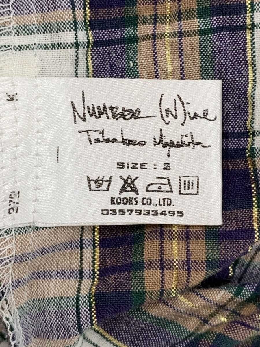 Number (N)ine AW05 Western Plaid Button Shirt Size US M / EU 48-50 / 2 - 5 Thumbnail