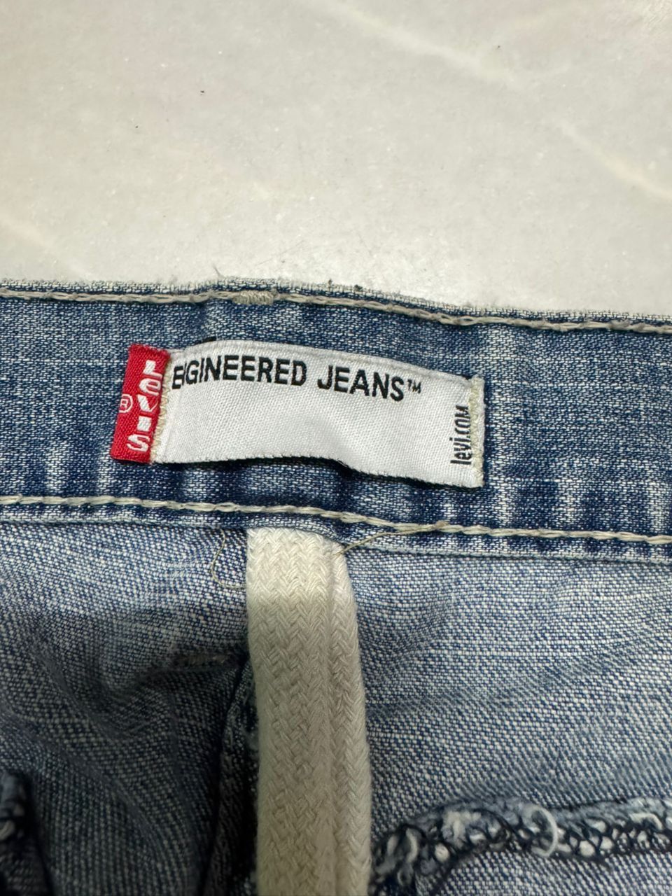 Levi's Vintage 2000s Levi’s Engineered Jeans Rusty Faded Denim Jean Size US 31 - 10 Thumbnail
