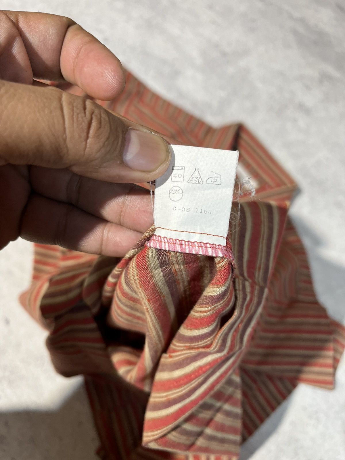 Christian Dior Monsieur VINTAGE Dior stripe shirt Size US S / EU 44-46 / 1 - 5 Thumbnail
