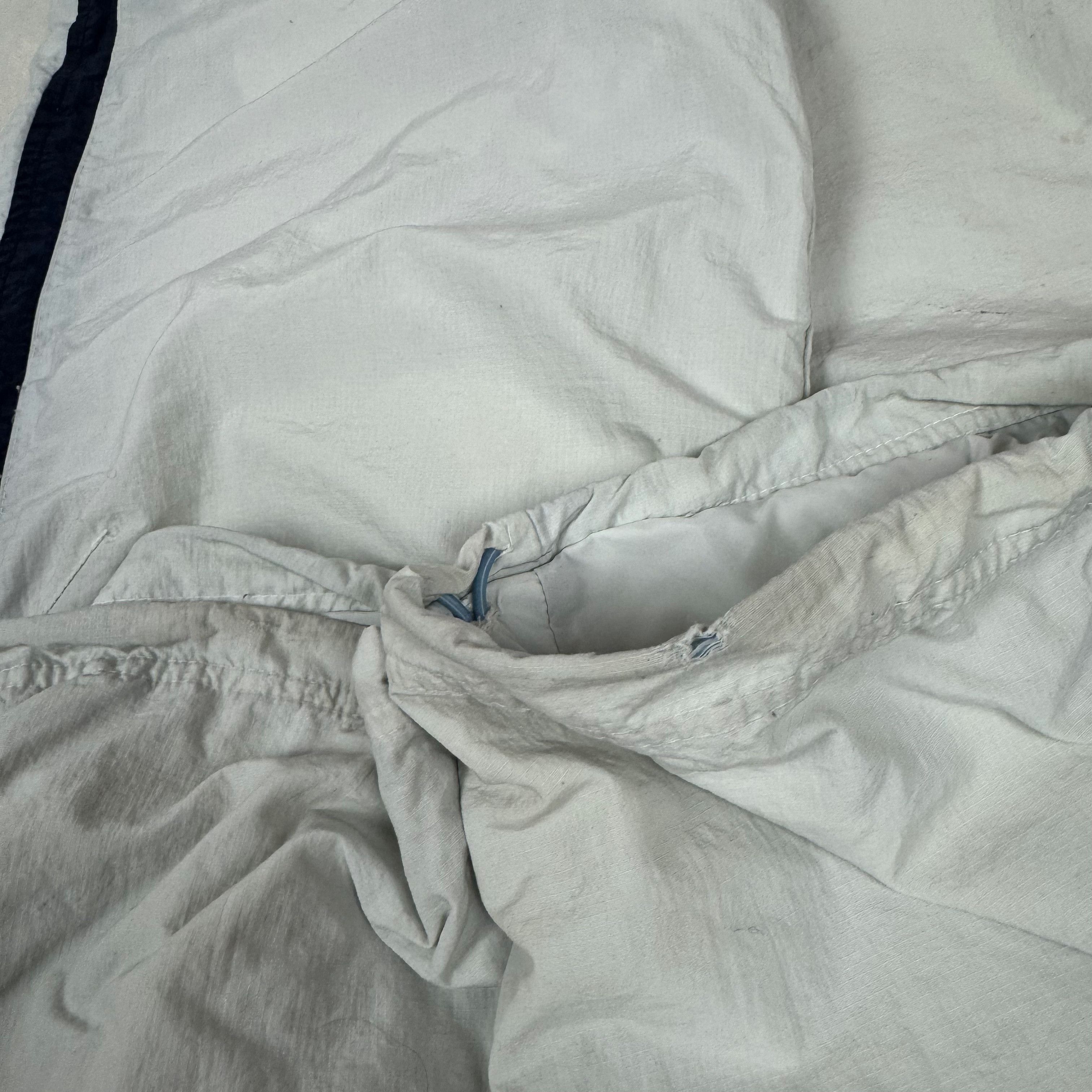 Nike Nike Men's White Blue Swoosh Straight Leg TN Track Pants L Size US 32 / EU 48 - 5 Thumbnail