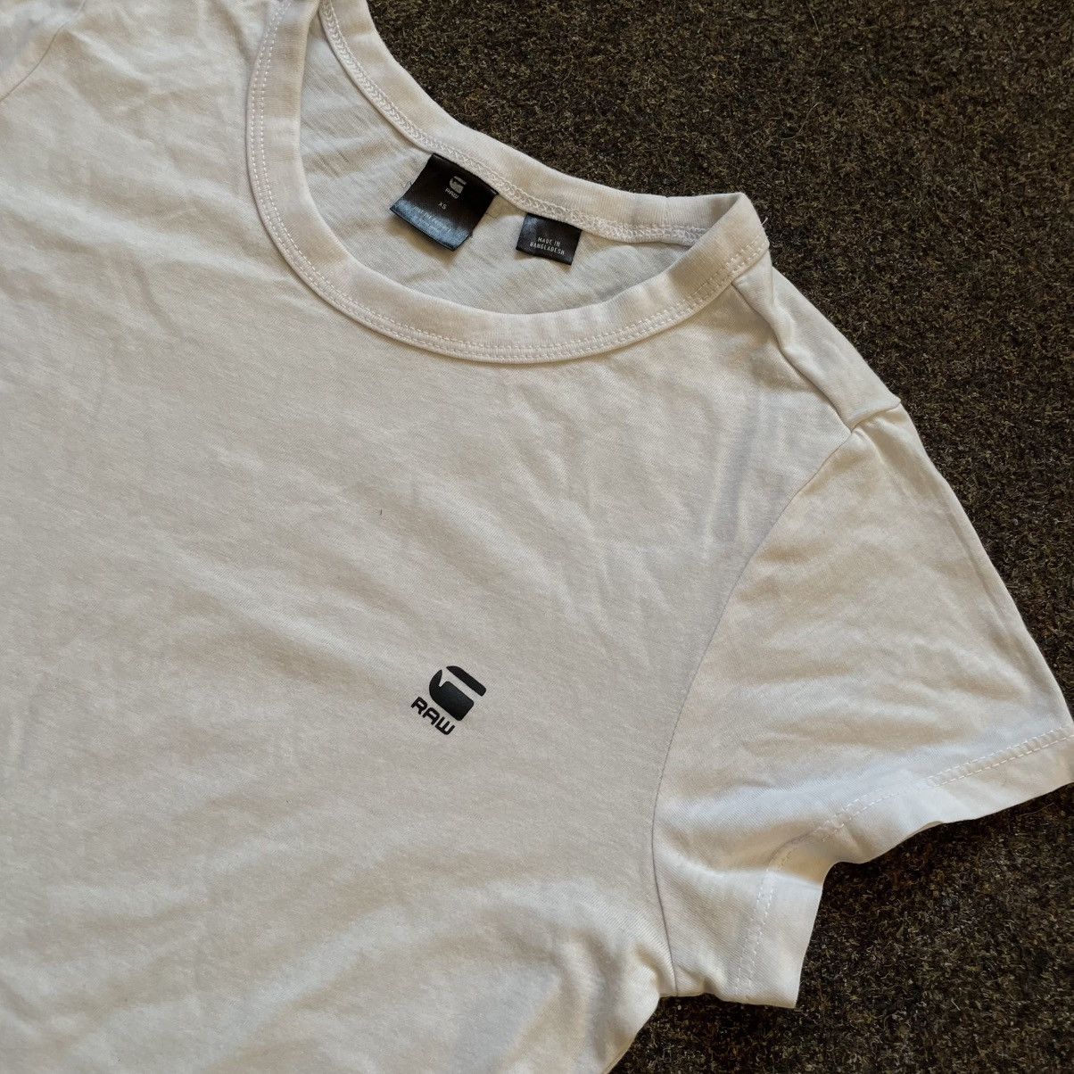Vintage Vintage 90s G-Star Raw Faded Logo Tee Streetwear Slim XS Size XS / US 0-2 / IT 36-38 - 3 Thumbnail