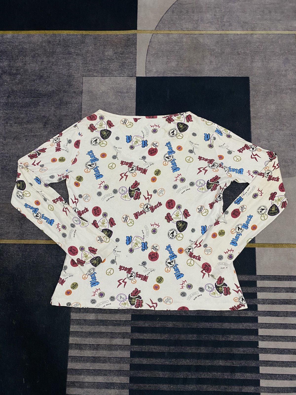 Hysteric Glamour Y2K LOGO PRINT SKULL IFSIXWASNINE STYLE LONG SLEEVE Size M / US 6-8 / IT 42-44 - 4 Thumbnail