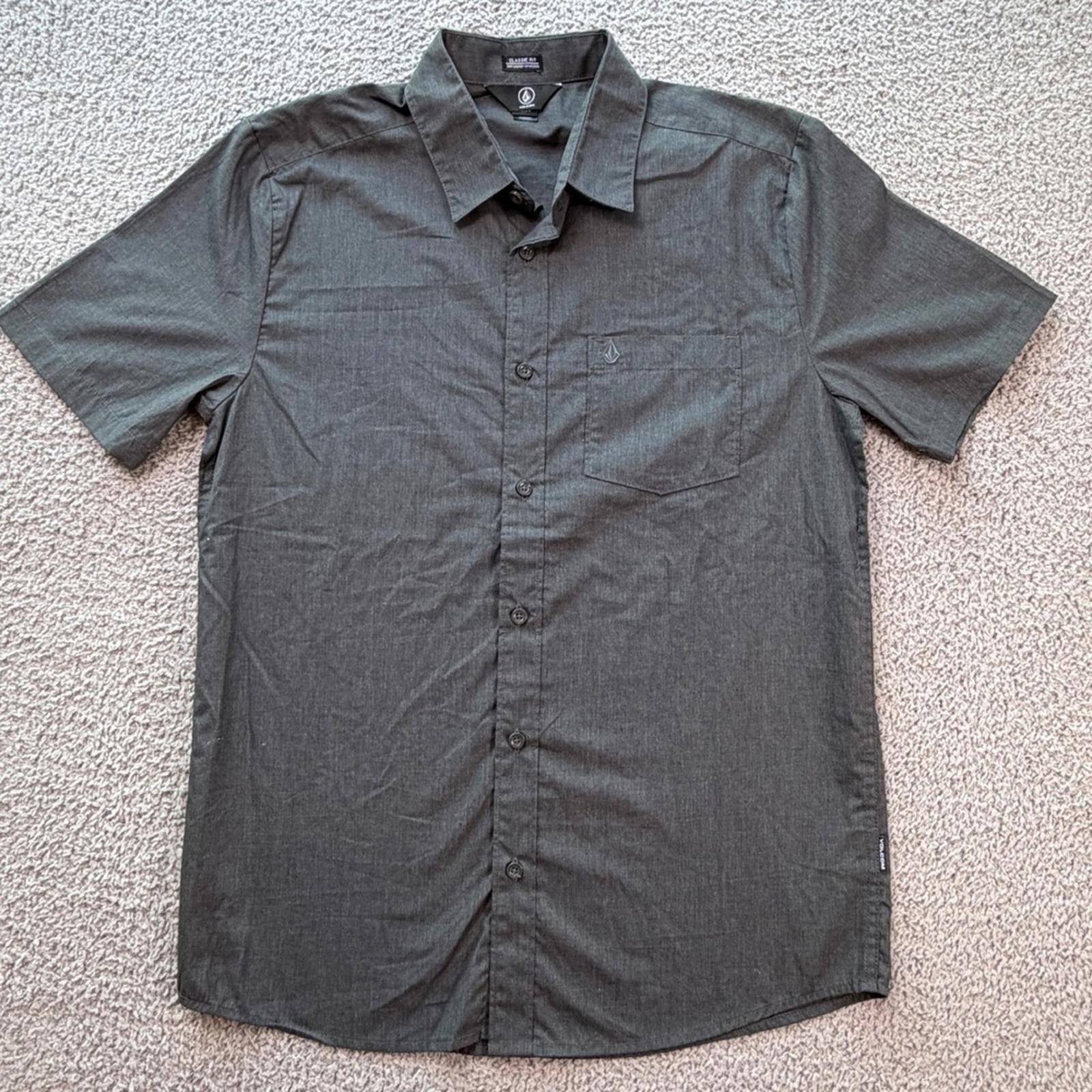 Volcom Volcom Mens Classic Fit Short Sleeve Button Down Shirt Small Size US S / EU 44-46 / 1 - 1 Thumbnail