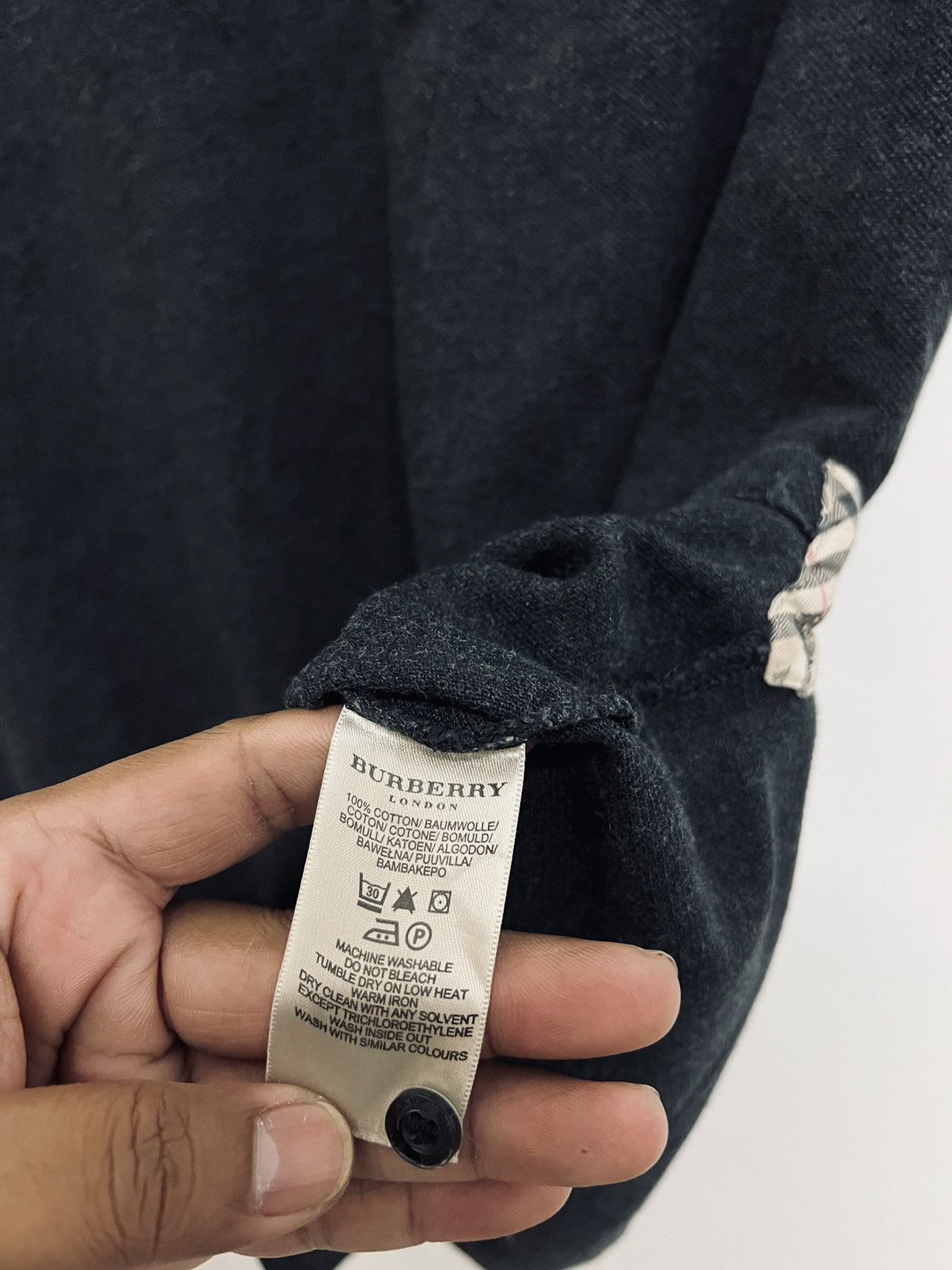 Burberry Burberry Classic Polo Shirt Size US L / EU 52-54 / 3 - 8 Thumbnail
