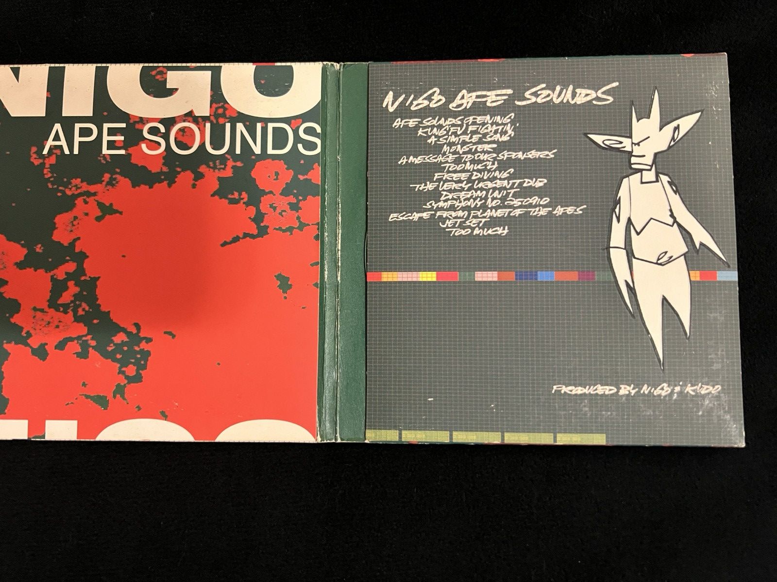 Bape rare 1999 Nigo Ape Sounds CD Size ONE SIZE - 3 Thumbnail
