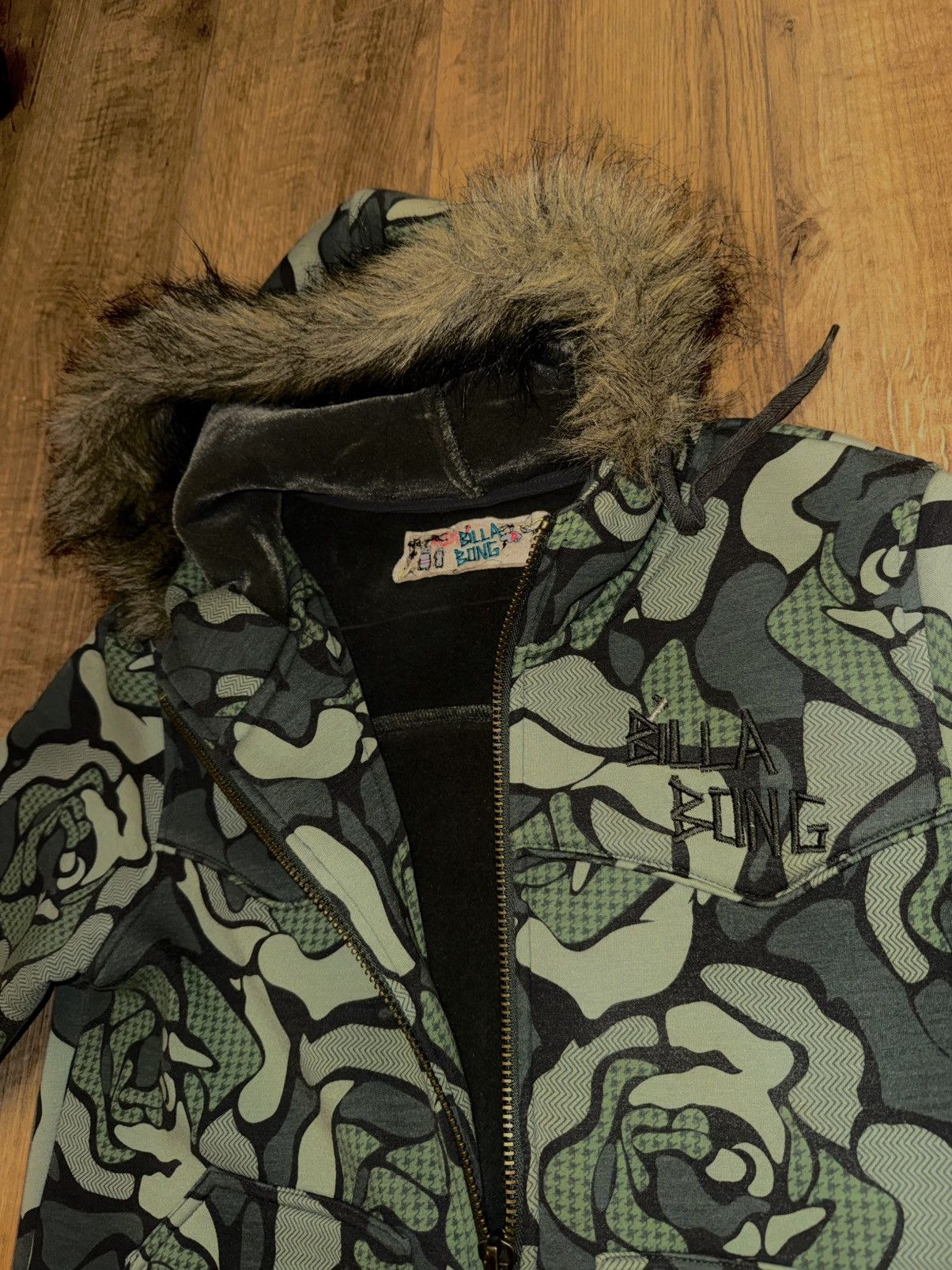 Billabong BILLABONG FUR HOOD ZIP HOODIE Size US S / EU 44-46 / 1 - 2 Thumbnail