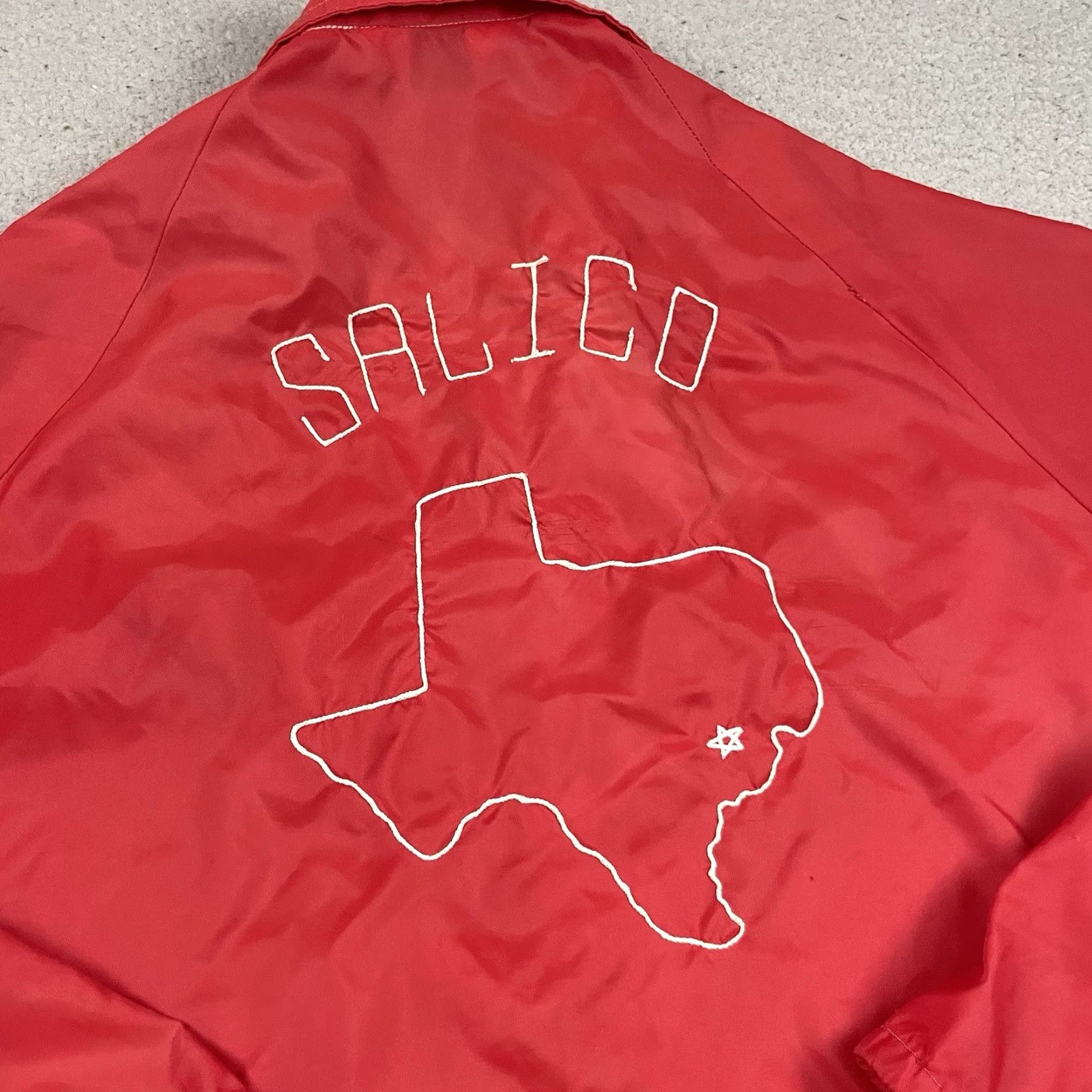 Vintage VINTAGE Bo Jac Jacket Shirt Adult M Red Embroidered Salico Texas 80s 90s Rare Womens Size US M / EU 48-50 / 2 - 2 Thumbnail