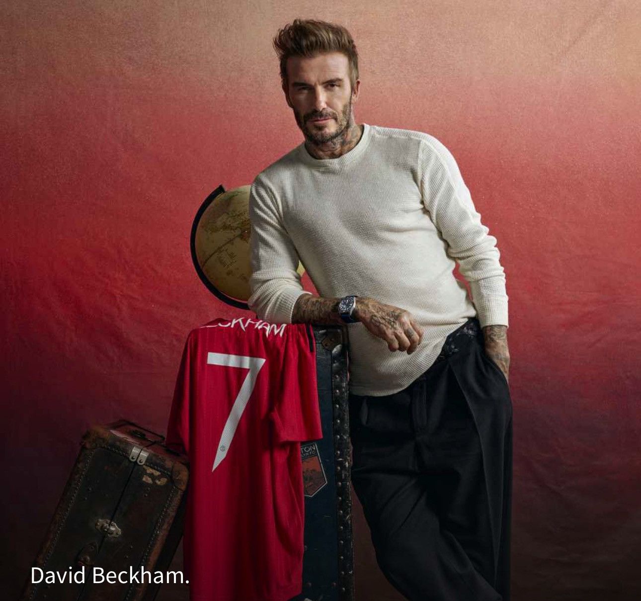 Adidas Manchester United 22/23 player issued shirt #7 Beckham(bnwt) Size US M / EU 48-50 / 2 - 1 Thumbnail