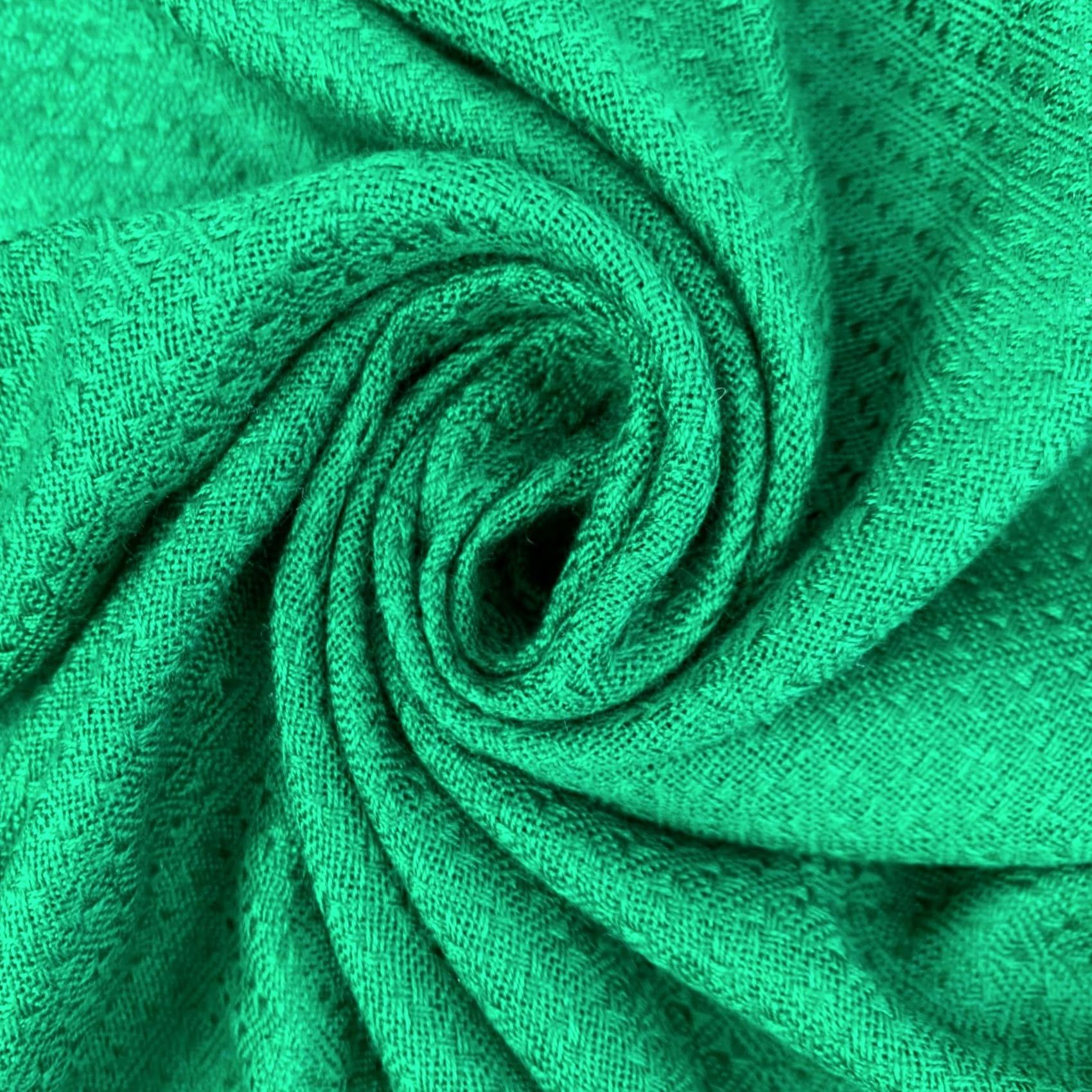 Vintage VINTAGE Glentex Square Scarf 31" x 31" Green Geometric Acrylic Made in Japan Womens Scarf Size ONE SIZE - 7 Thumbnail