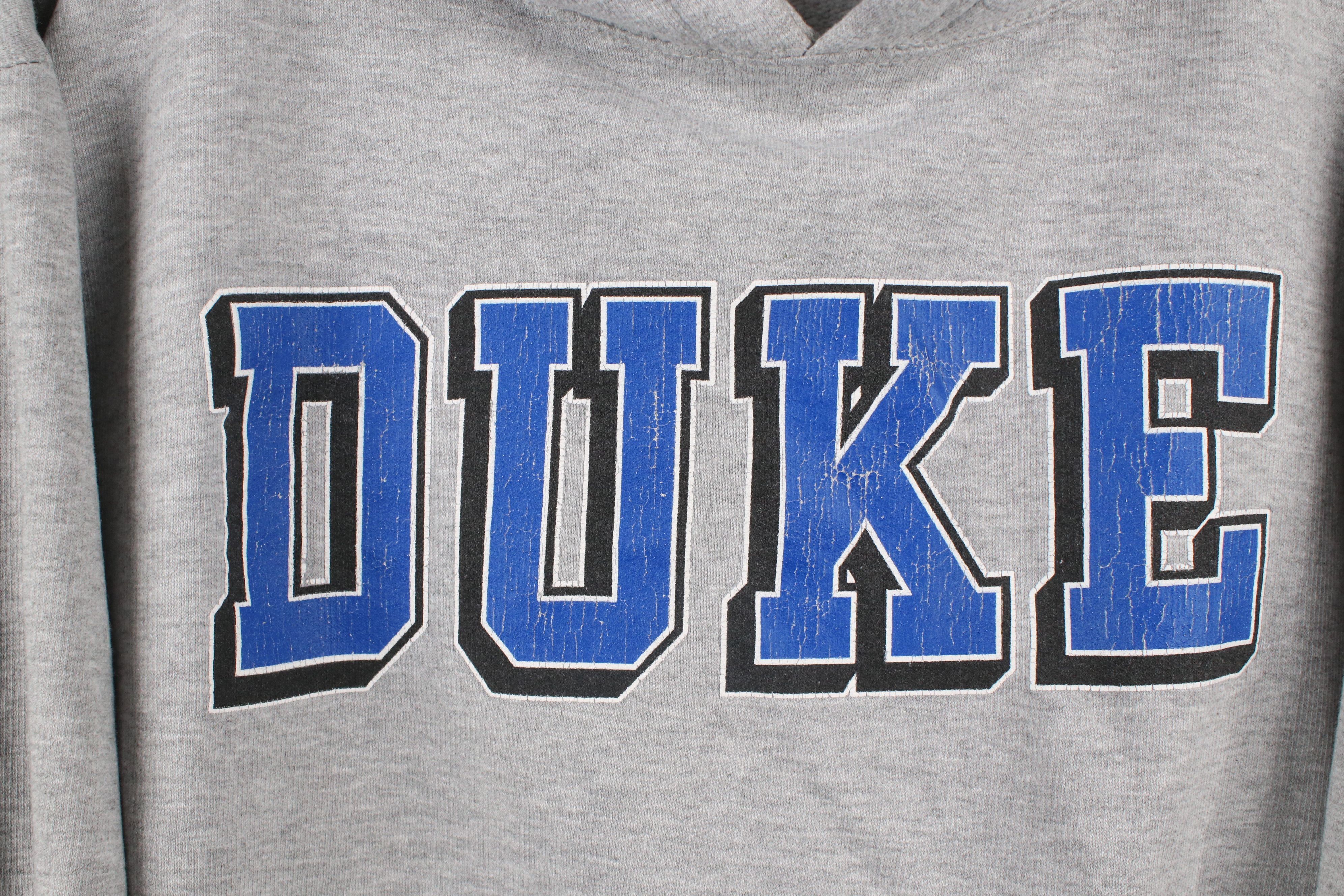 Vintage Vintage 90s Spell Out Duke University Hoodie Sweatshirt Size US S / EU 44-46 / 1 - 6 Thumbnail