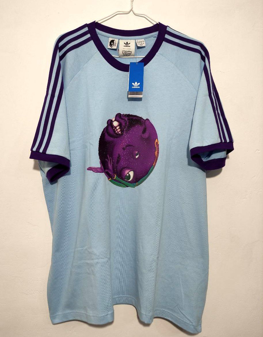 Adidas adidas Originals X Kerwin Frost x Ringer Tee SIZE 2XL Size US XXL / EU 58 / 5 - 1 Thumbnail