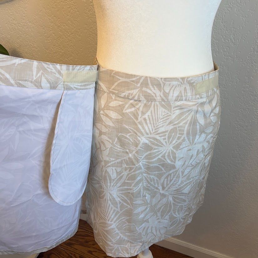 Other Ripskirt Hawaii Wrap Skirt S Aloha Sand Beige Women's Size 28" / US 6 / IT 42 - 3 Thumbnail
