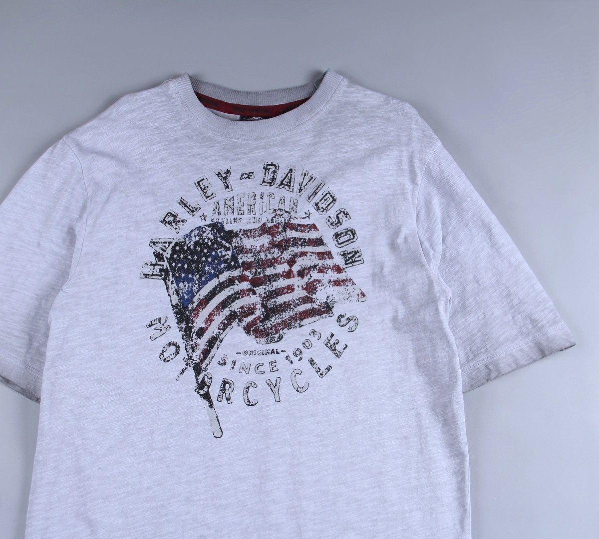 Harley Davidson Harley Davidson Tee Grey T Shirt USA Moto Racing Vintage S Size US S / EU 44-46 / 1 - 2 Thumbnail
