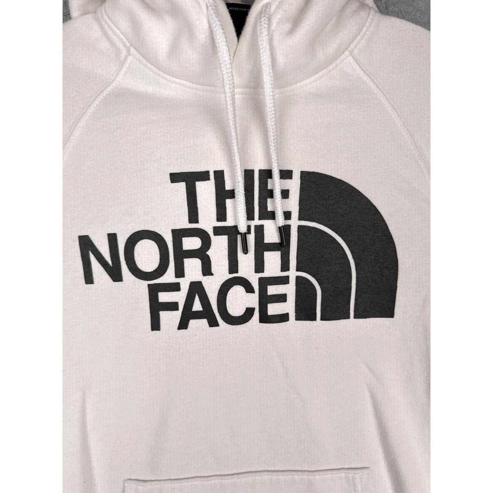 The North Face The North Face Hoodie Womens XS White Logo Pullover Sweatshirt Fleece Top Size XS / US 0-2 / IT 36-38 - 6 Thumbnail