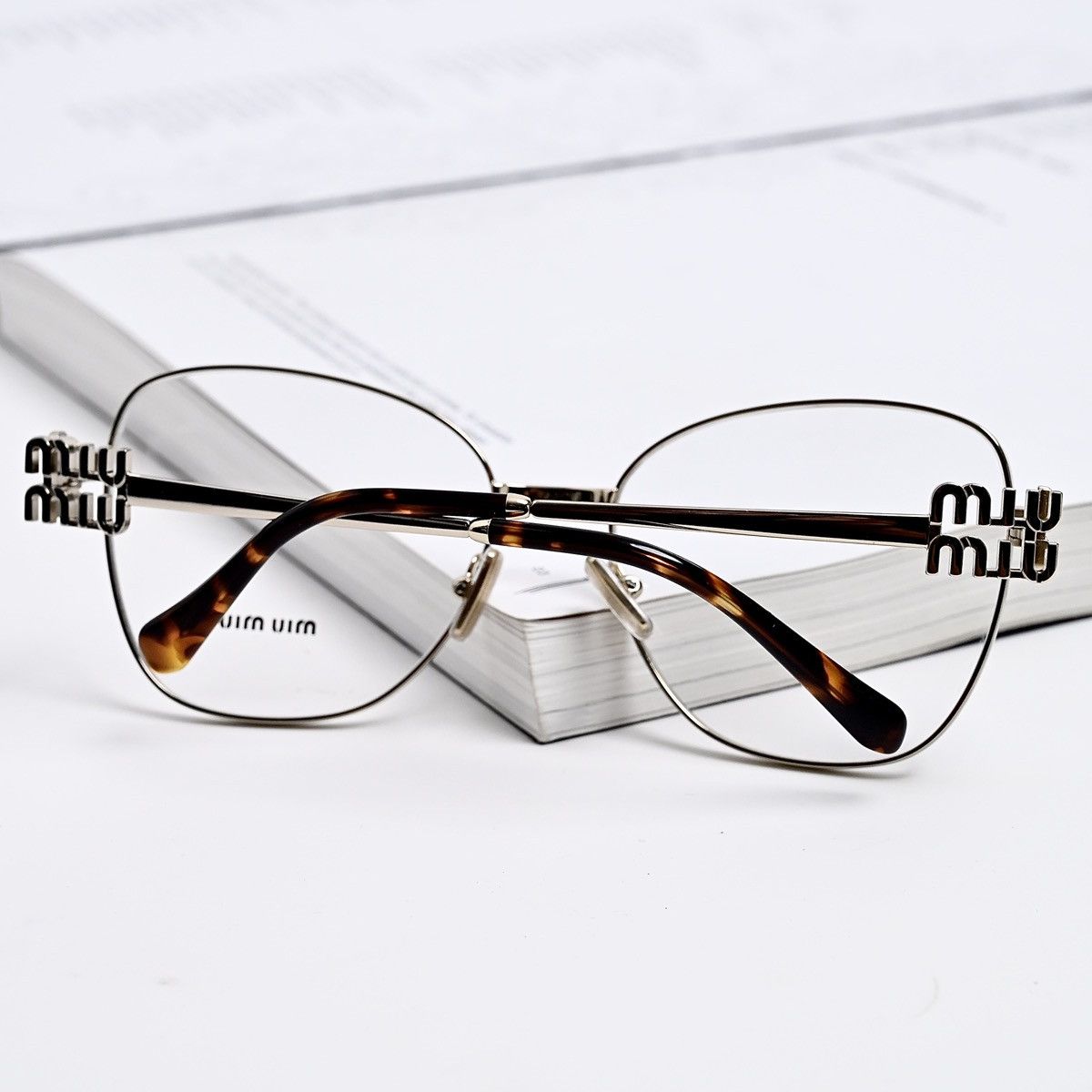 Miu Miu MIU MIU 0MU 50XV GLASSES Size ONE SIZE - 12 Thumbnail