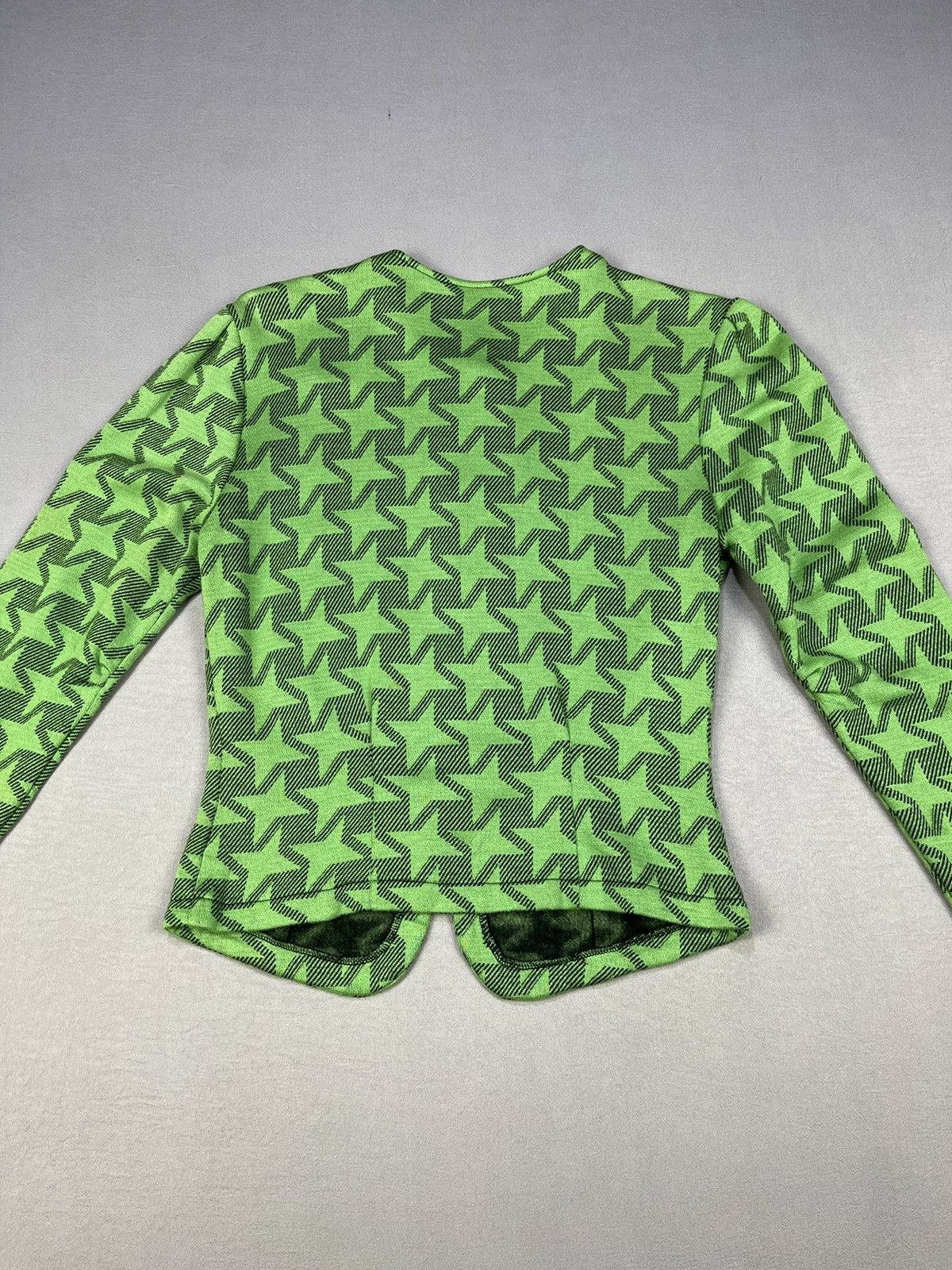 Norma Kamali Norma Kamali Green Starred Crop Top Size M / US 6-8 / IT 42-44 - 9 Thumbnail
