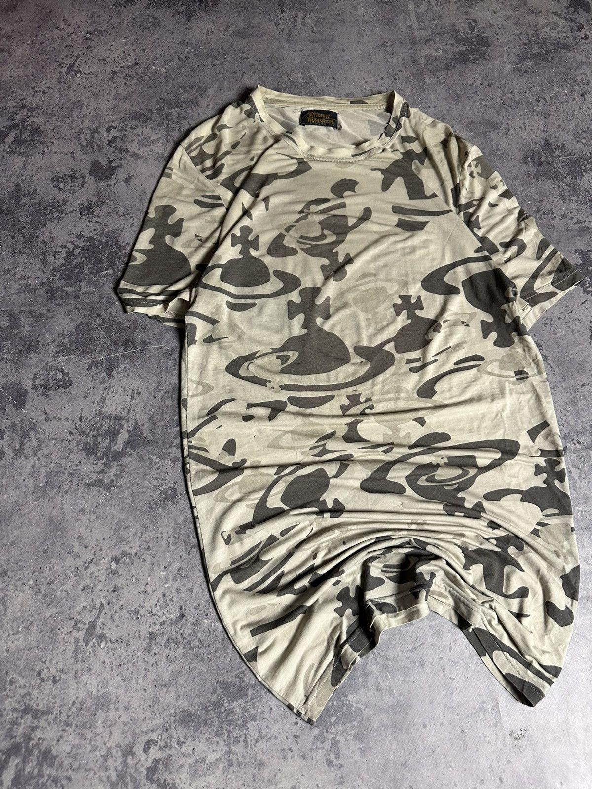 Vivienne Westwood Vivienne Westwood Anglomania Monogram Logo T-Shirt Size Xs Size US XS / EU 42 / 0 - 2 Thumbnail