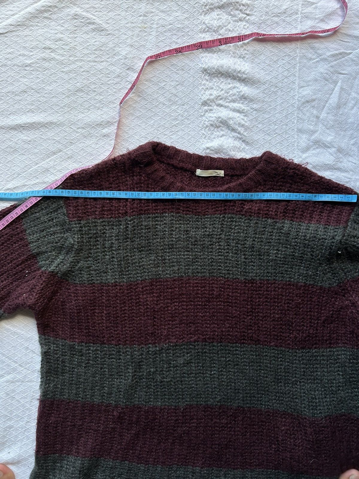 Japanese Brand Japanese Striped Knitted Issey Miyake Long Sleeve Size US L / EU 52-54 / 3 - 8 Thumbnail