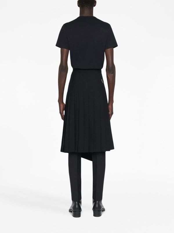 Alexander McQueen o1y1024 T-Shirt In Black Size US L / EU 52-54 / 3 - 2 Thumbnail