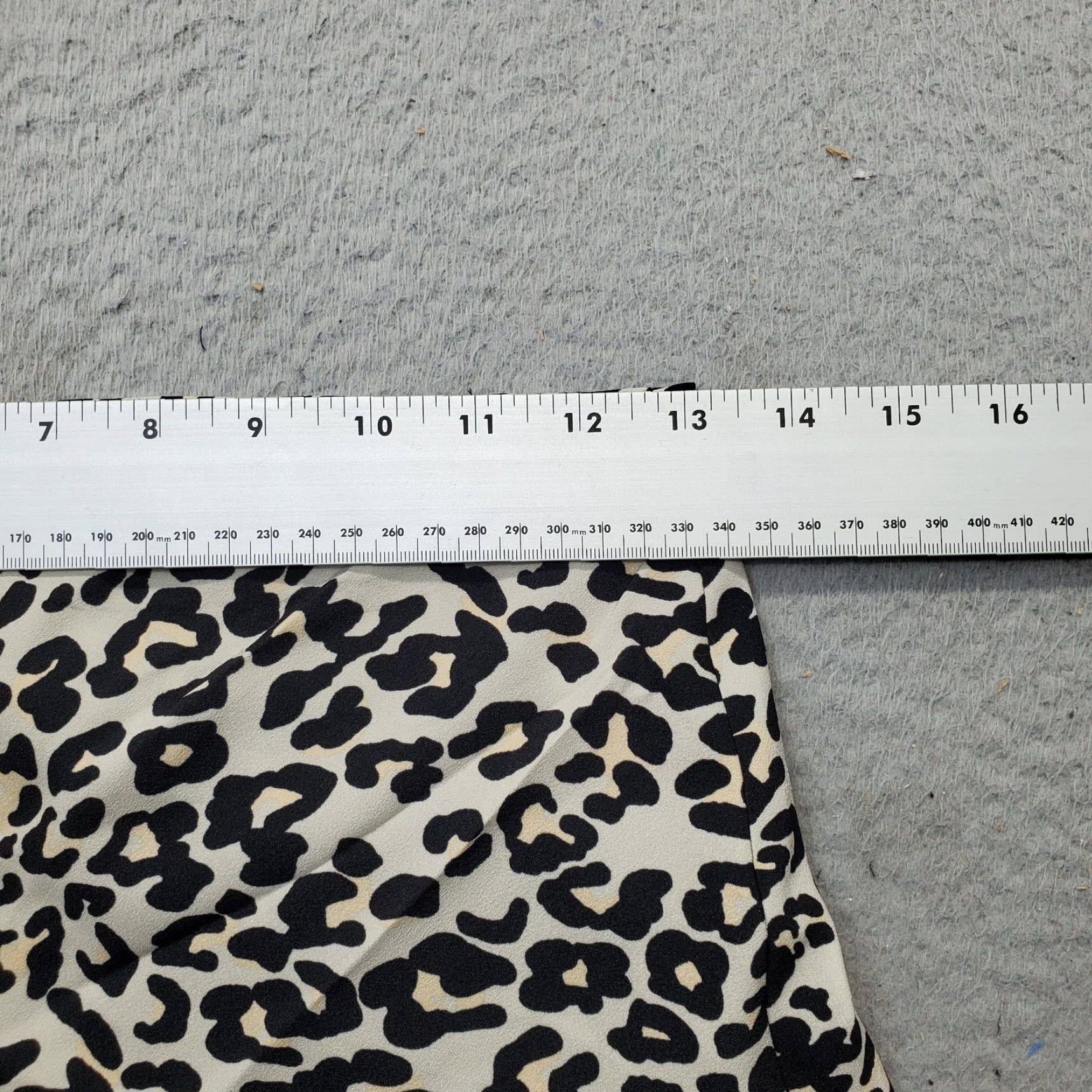 Loft LOFT Womens Size XS Multi Leopard Print A-Line Long Skirt Elastic Pull On Shirt? Size 26" / US 2 / IT 38 - 4 Thumbnail