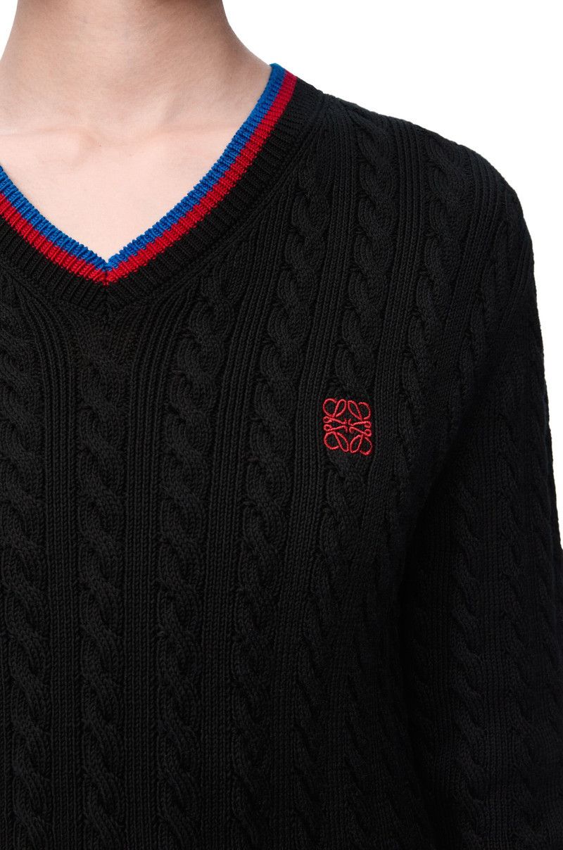 Loewe o1in1g0426 Sweater in Black Size M / US 6-8 / IT 42-44 - 5 Thumbnail