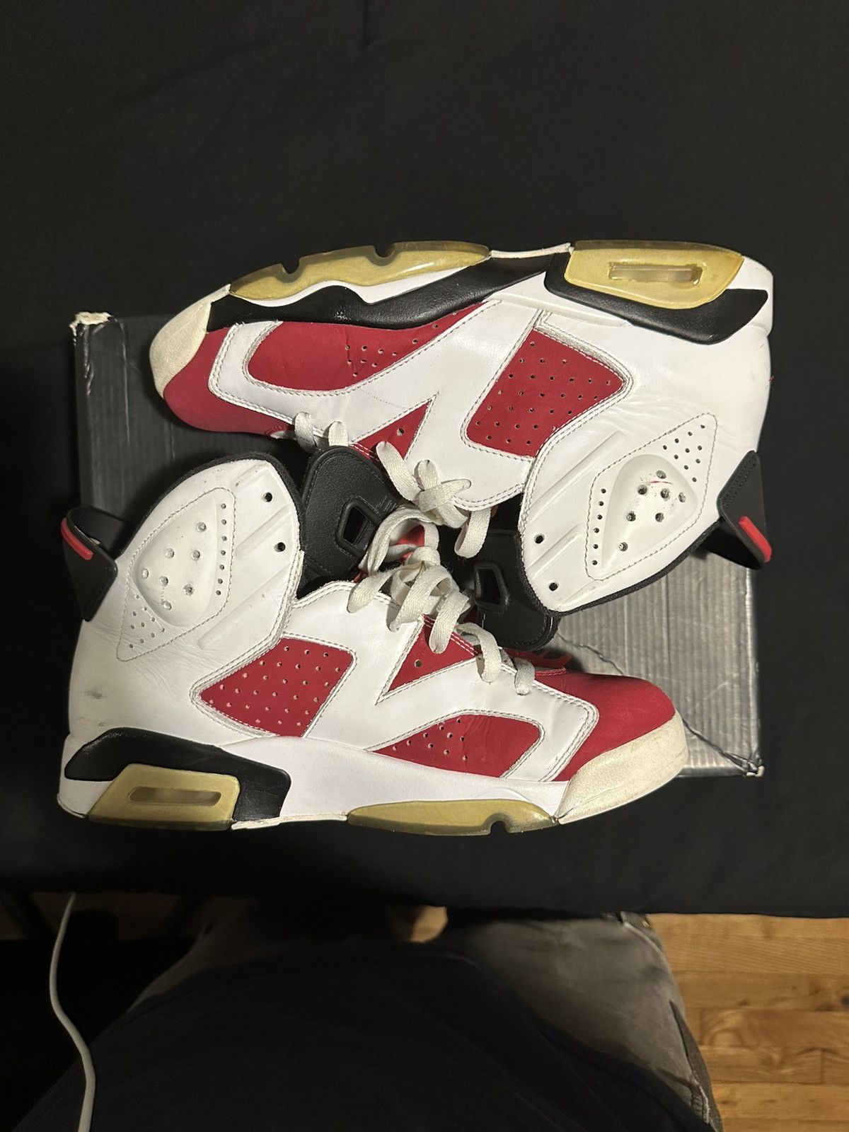 Jordan Brand Air Jordan 6 Retro OG 'Carmine' ❤️🤍 Size US 8.5 / EU 41-42 - 1 Thumbnail