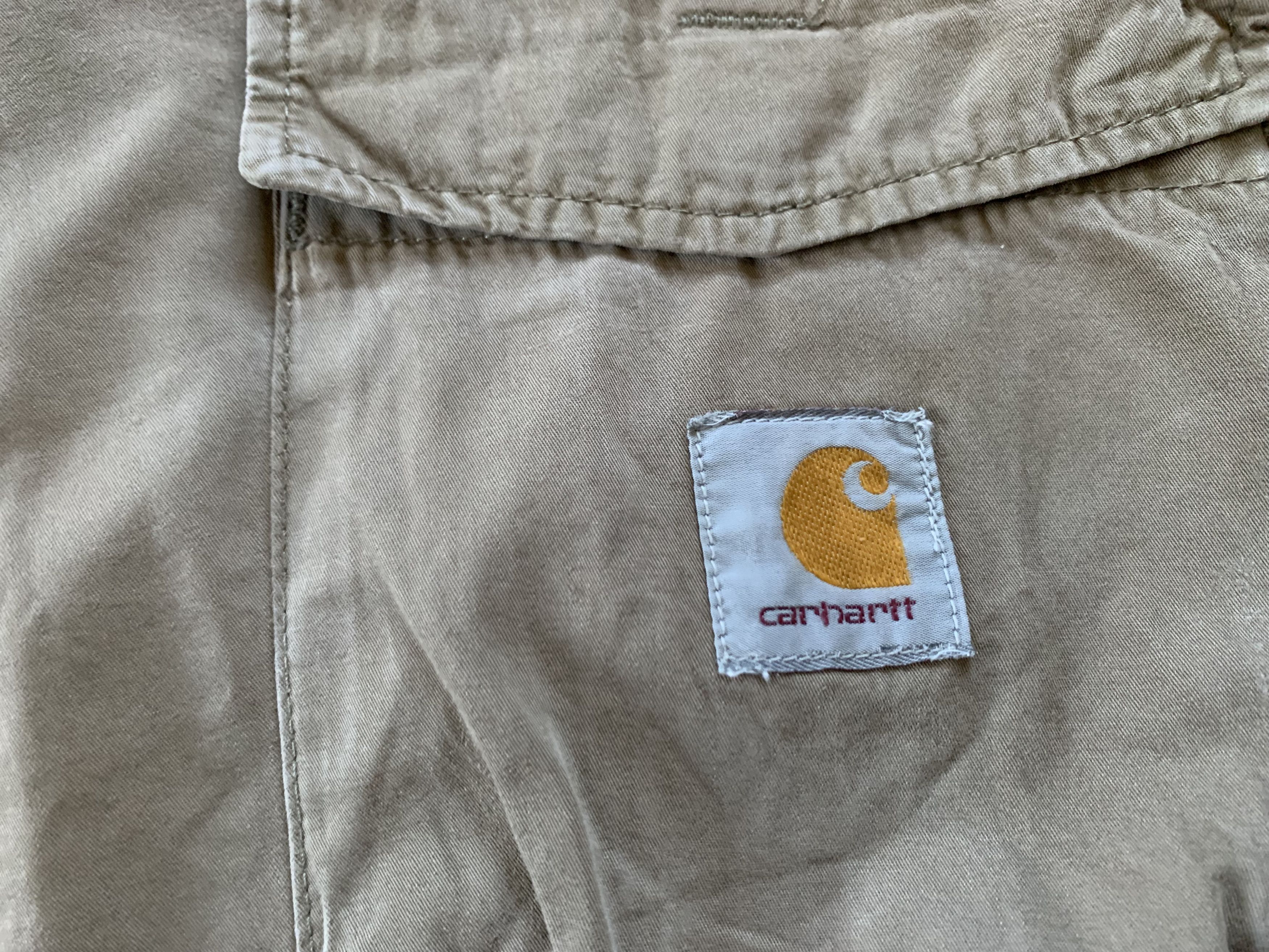Carhartt × Vintage Carhartt Vintage Thrift Bermuda Cotton Cargo Shorts Size US 32 / EU 48 - 7 Thumbnail