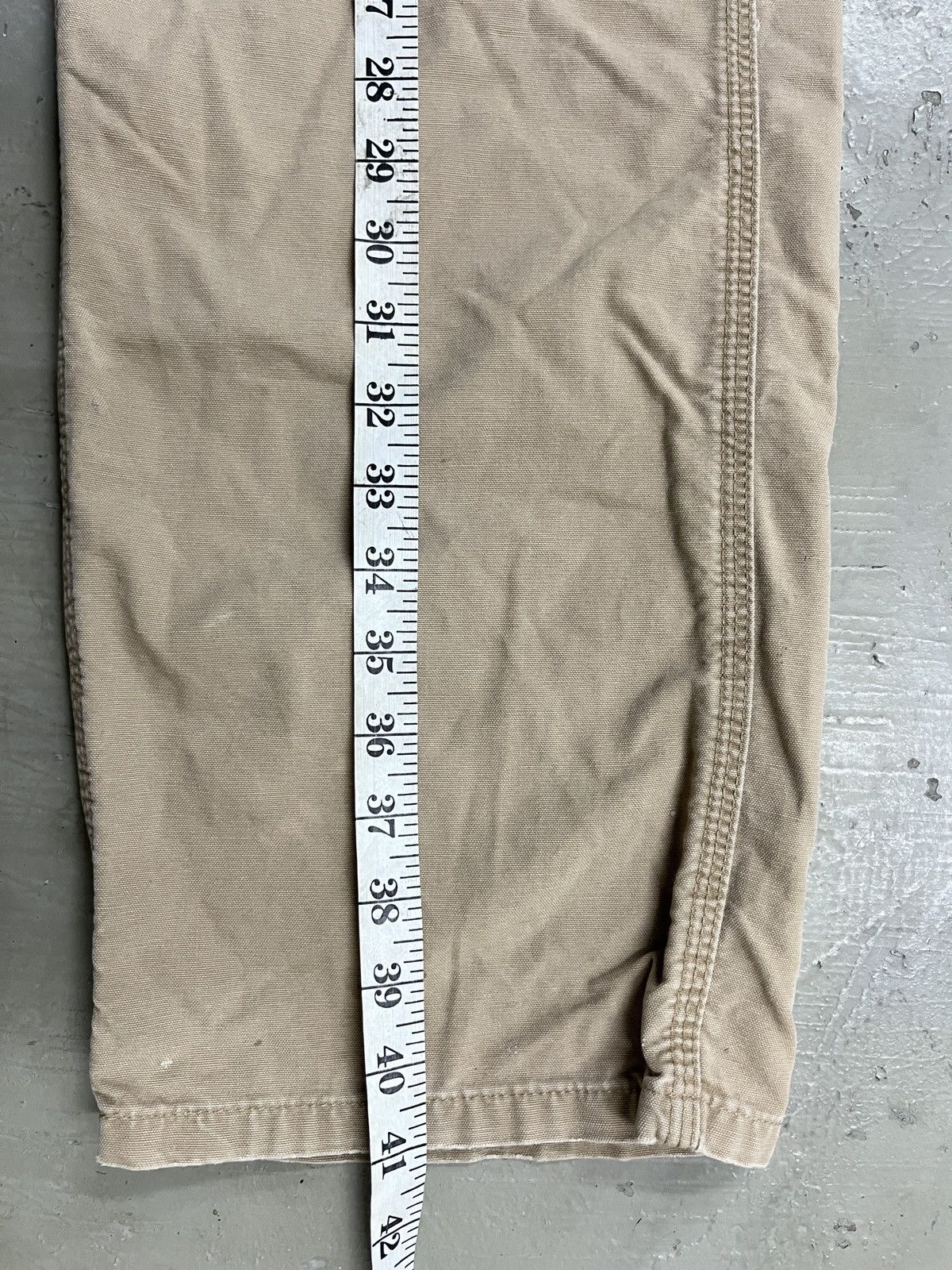 Carhartt CRAZY Carhartt Distressed Carpenter Pants Size US 30 / EU 46 - 10 Thumbnail