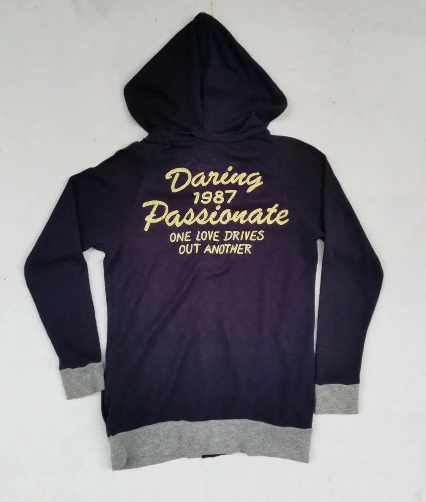 Japanese Brand Rare!!! Daring 1987 Passionate Embroidered Logo Sweatshirt Size US L / EU 52-54 / 3 - 5 Thumbnail