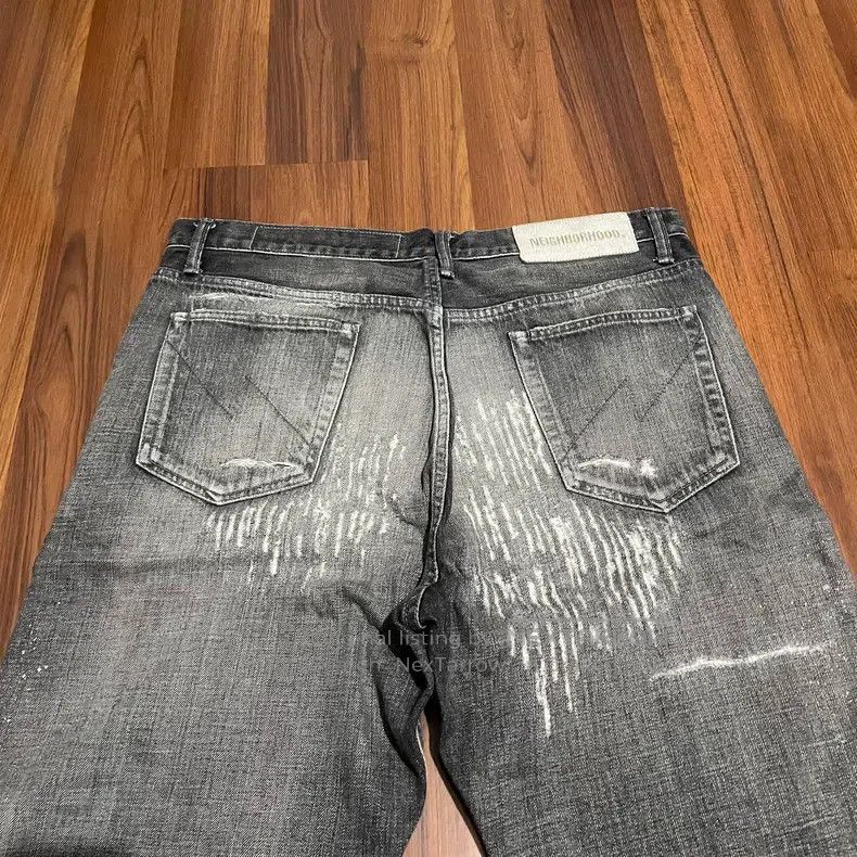Neighborhood Neighborhood size XL Scratch Sailor Rain Night King Denim Size US 27 - 7 Thumbnail