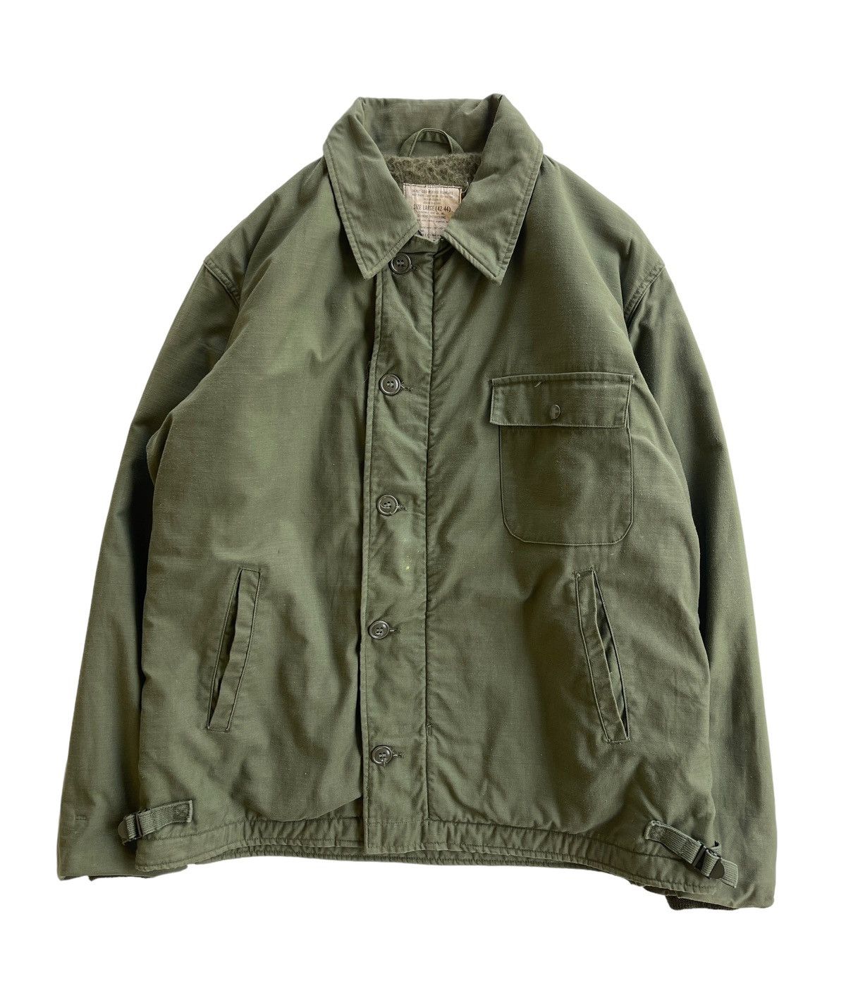 Vintage Vintage Vanderbilt 1974 USN Deck Jacket Size US L / EU 52-54 / 3 - 1 Thumbnail