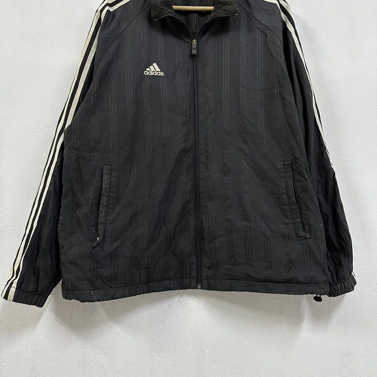 Adidas Vintage Adidas Stripe Sweater 🔥 Size US L / EU 52-54 / 3 - 3 Thumbnail