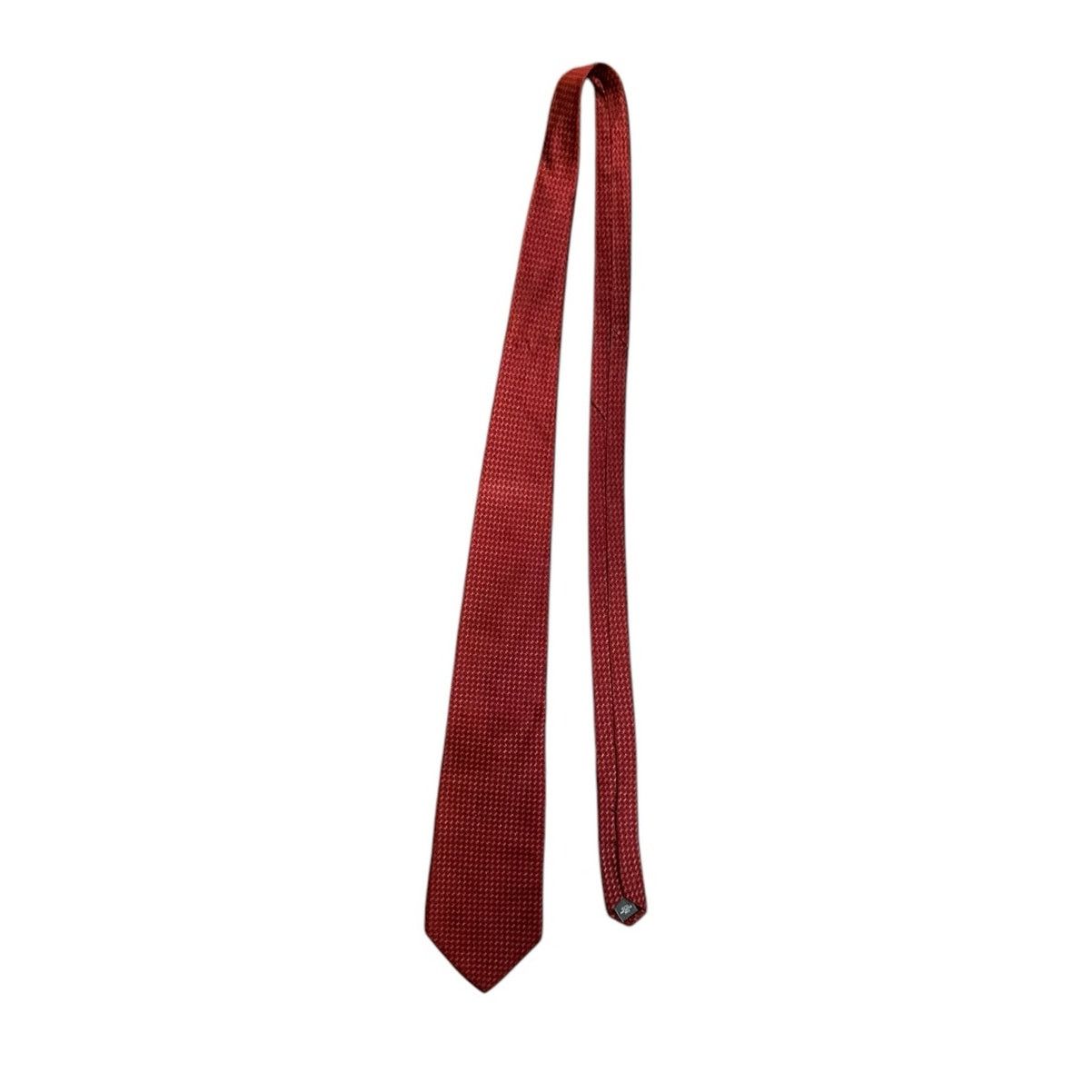 Louis Feraud Louis Feraud Vintage Red Tie Size ONE SIZE - 4 Thumbnail