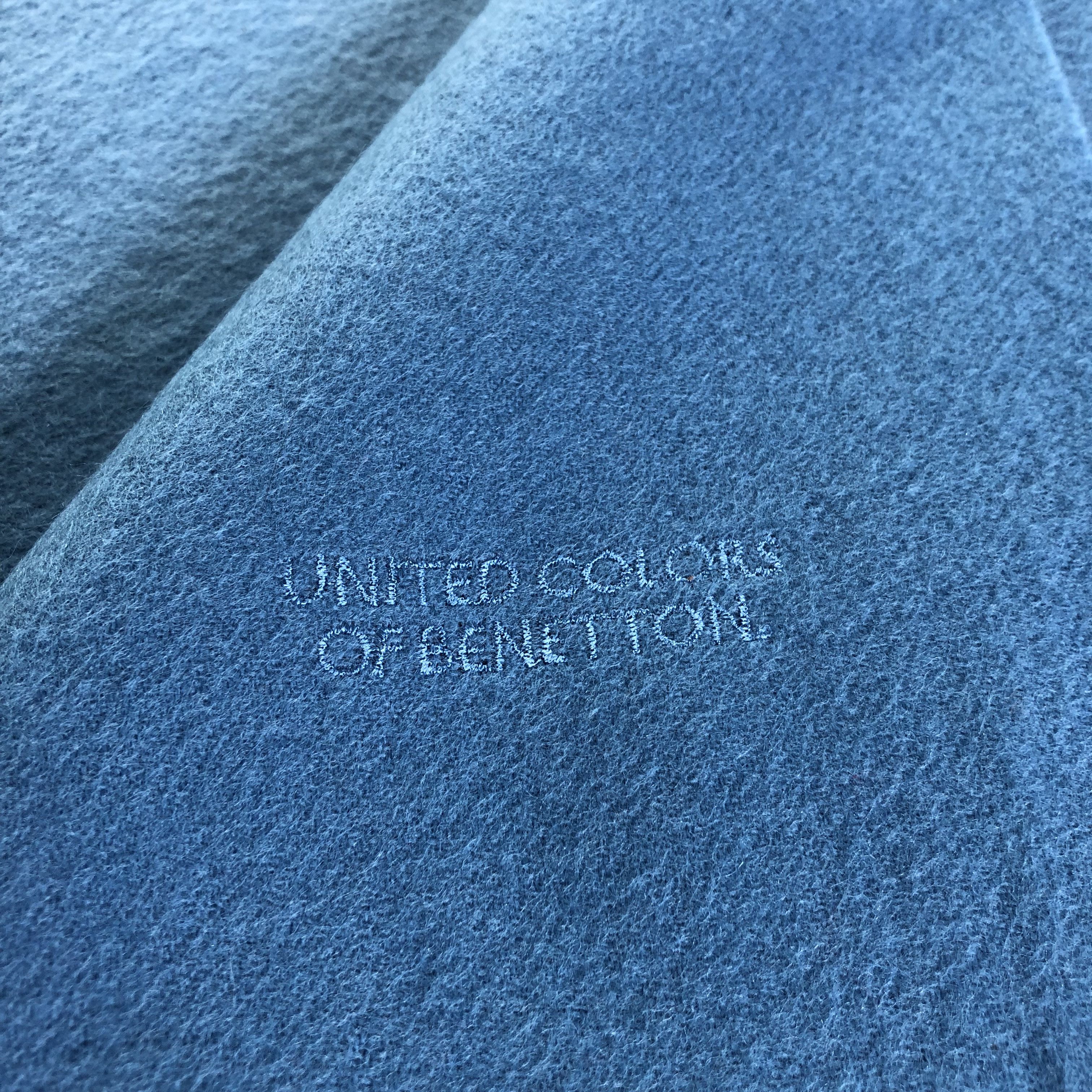 United Colors Of Benetton United Colors Of Benetton Wool Scarf Muffler Neckwear V2077 Size ONE SIZE - 5 Thumbnail