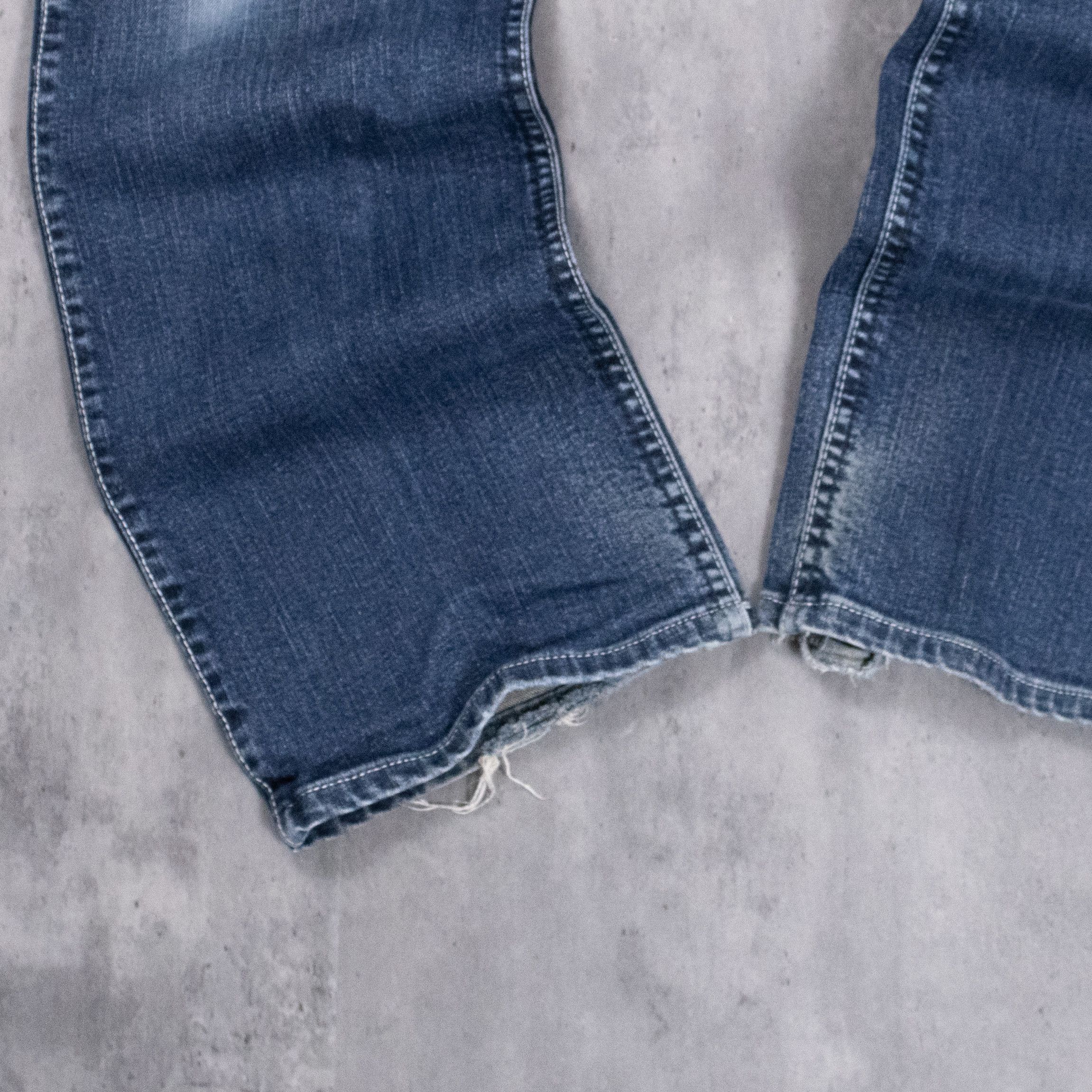 Wrangler Y2K Wrangler QBaby Bootcut Indigo Jeans Size US 36 / EU 52 - 5 Thumbnail