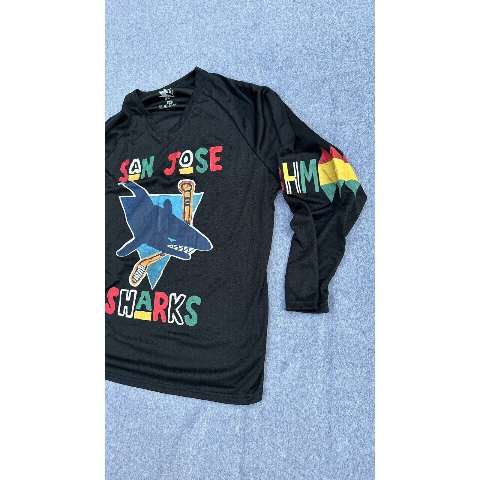 Other San Jose Sharks Mens M Black History Hockey Jersey Franklin Size US M / EU 48-50 / 2 - 11 Thumbnail