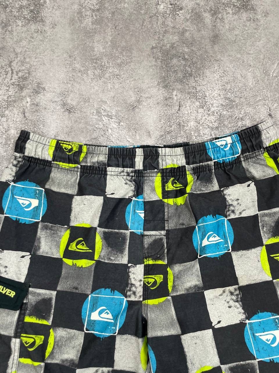 Quiksilver Quiksilver Men Swim Shorts Black Check Size W32 Size US 32 / EU 48 - 2 Thumbnail