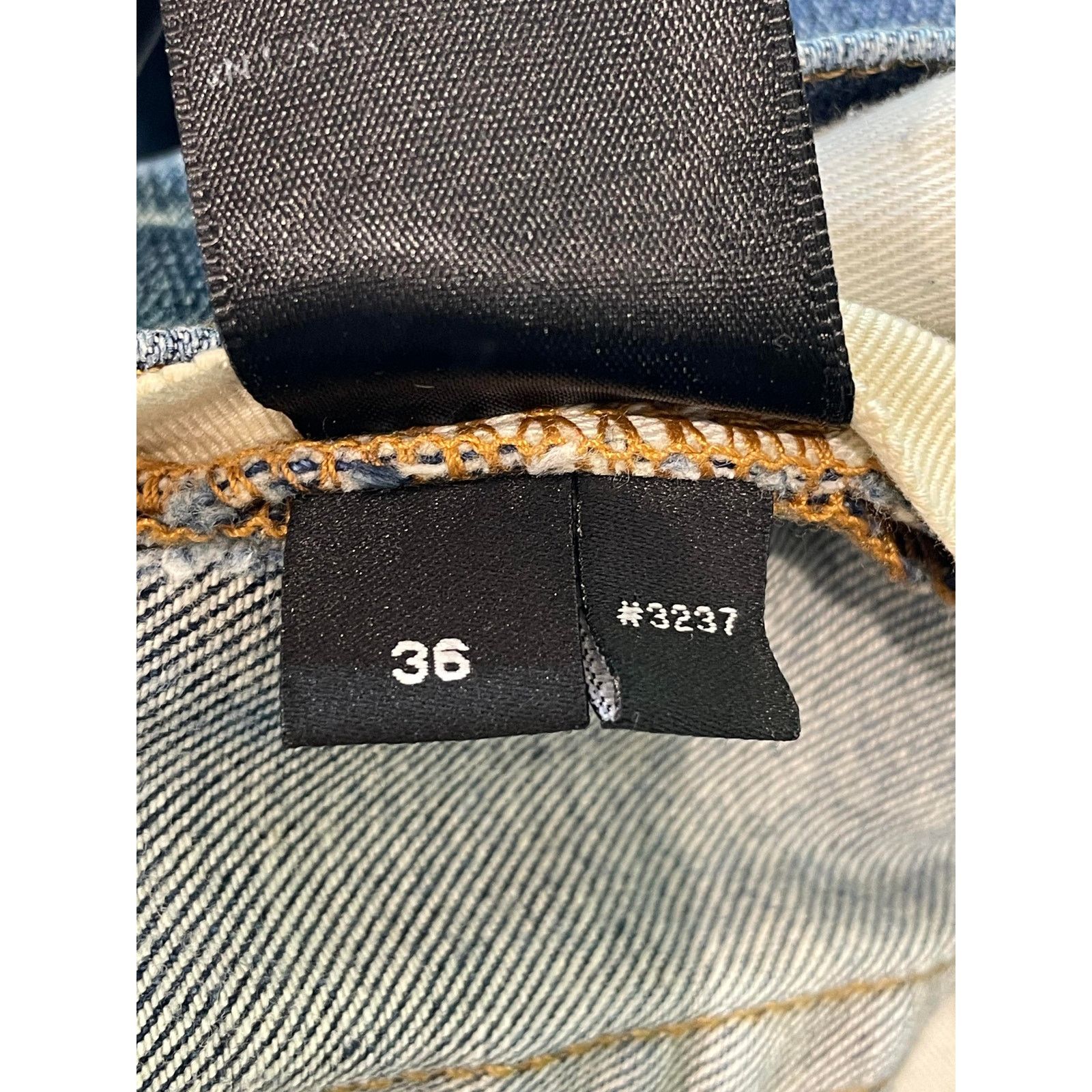 Amiri Amiri 'Patch MX1' Dark Wash & Black Jeans Size US 36 / EU 52 - 7 Thumbnail