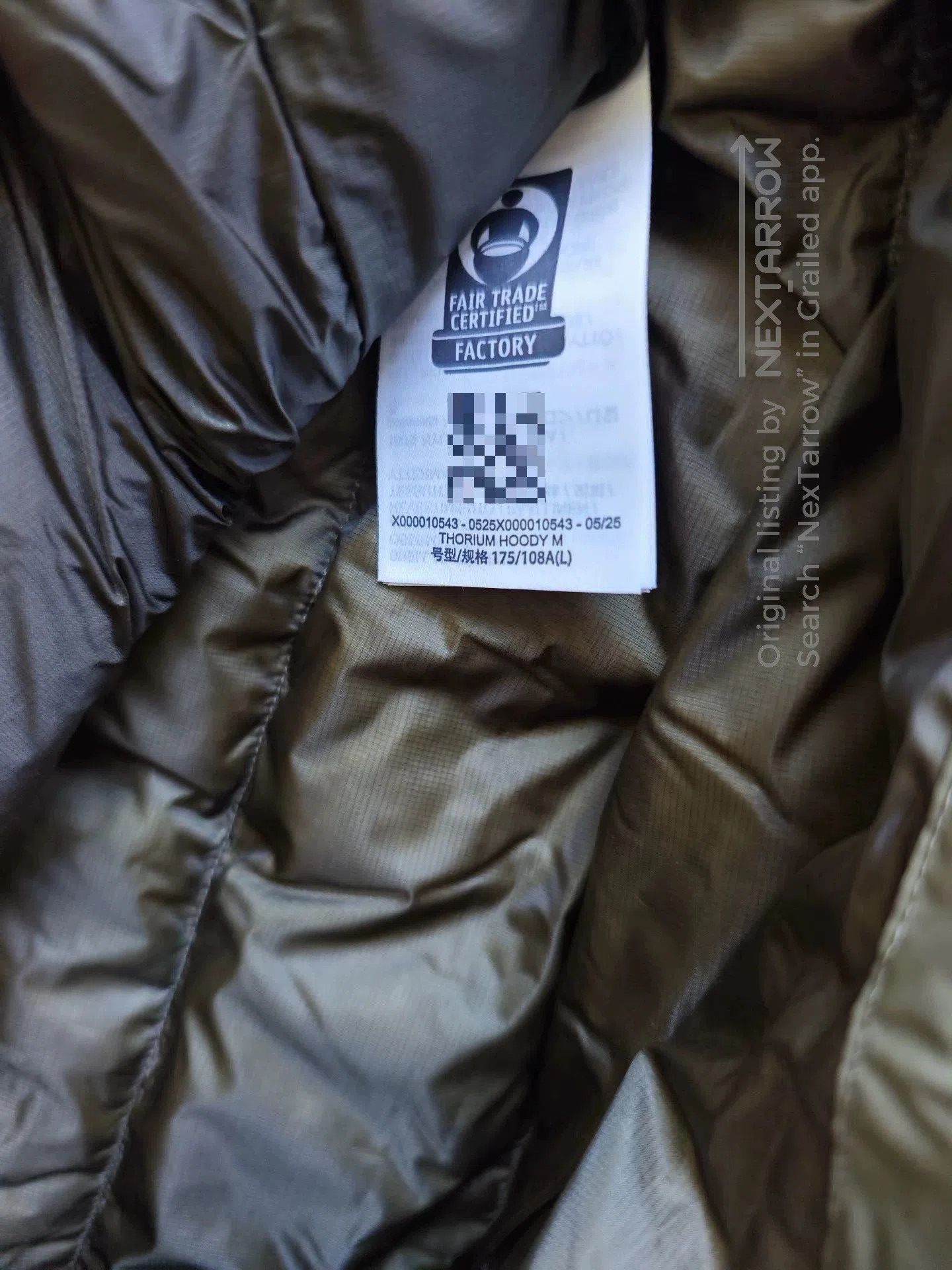 Arc'teryx Arcteryx Thorium Hoody for Men. Size US S / EU 44-46 / 1 - 5 Thumbnail