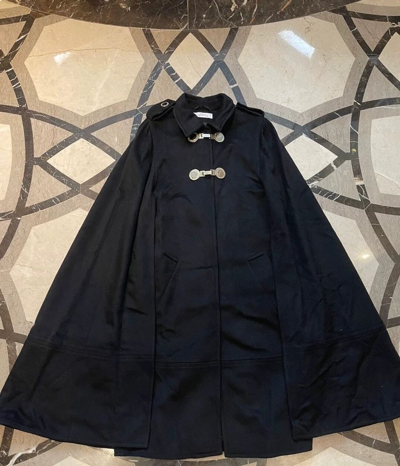 Versace Cashmere cape coat