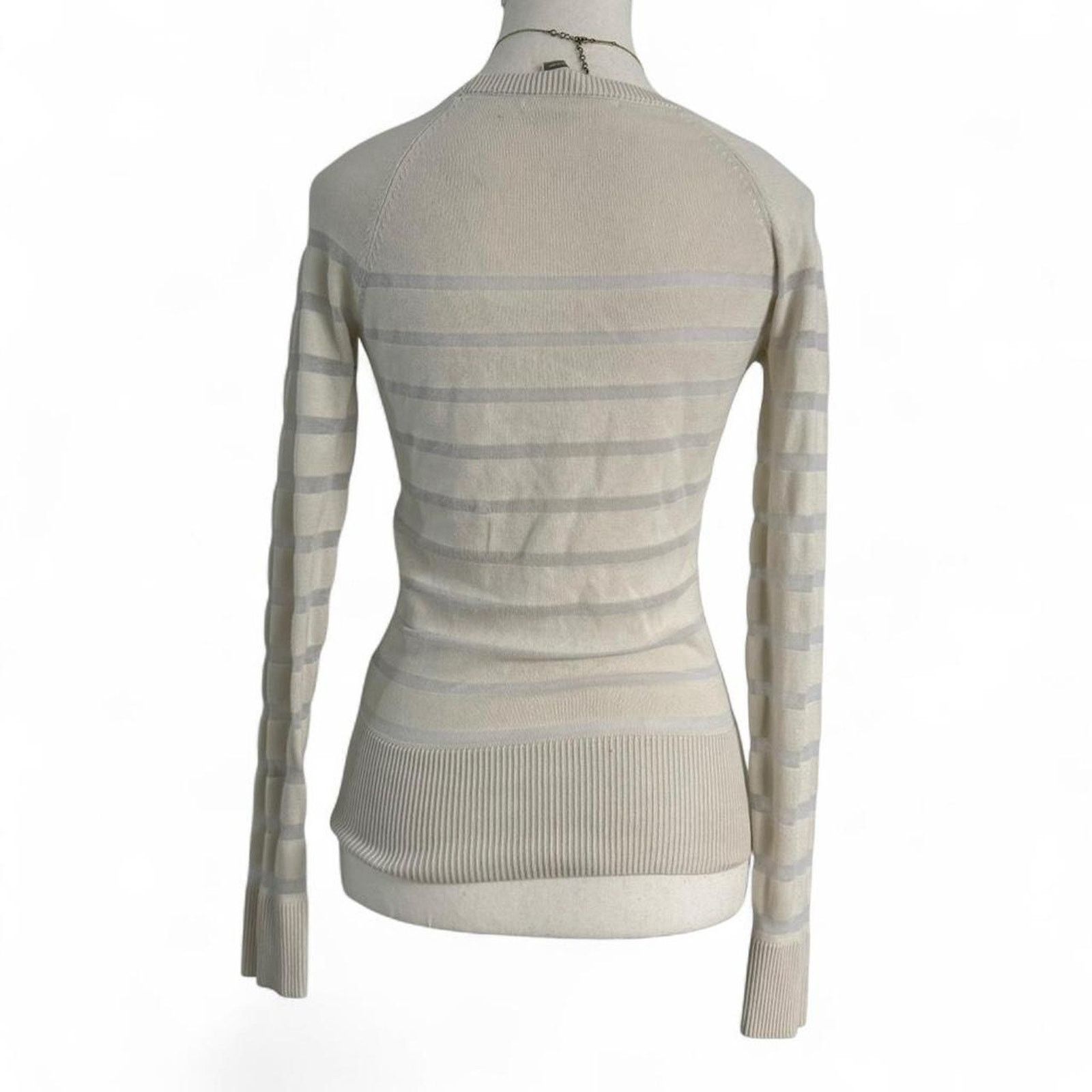 Nike Nike Vintage Cream White Sweater Top Nike Golf Pro Size XS Size XS / US 0-2 / IT 36-38 - 2 Thumbnail