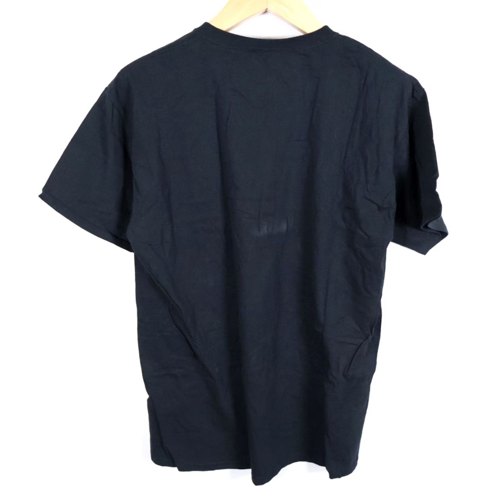 Fruit Of The Loom VTG Dragon T-Shirt Men's Large Black Graphic Print Cotton 90s Gothic Retro Fruit of the Loom Size US L / EU 52-54 / 3 - 2 Thumbnail