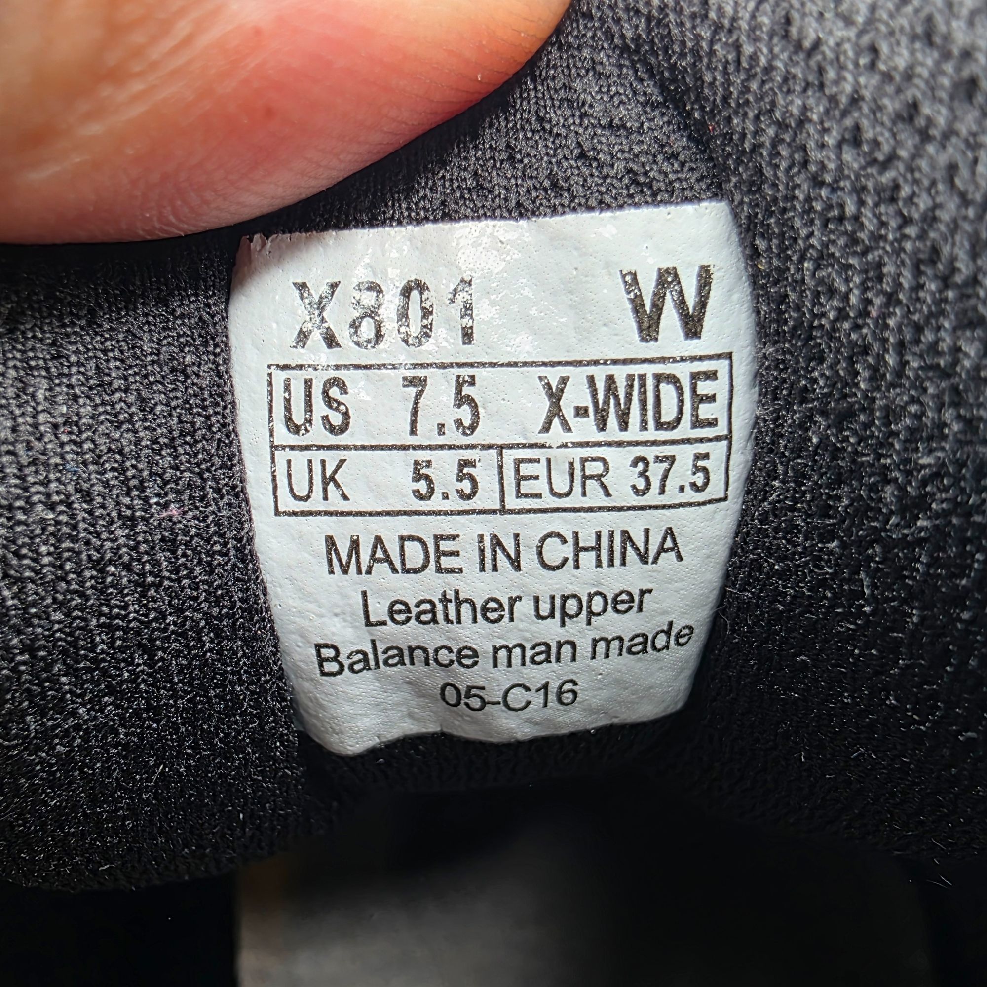Apex APEX Lenex Womens Size 7.5 Extra Wide Triple Black Walking S Size US 7.5 / IT 37.5 - 6 Thumbnail