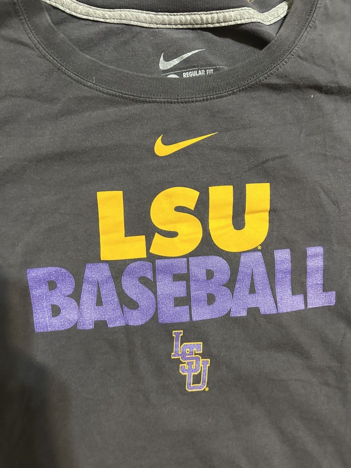NCAA Vintage Nike NCAA LSU tigers “baseball” shirt 00s size 3XL Size US XXL / EU 58 / 5 - 2 Thumbnail